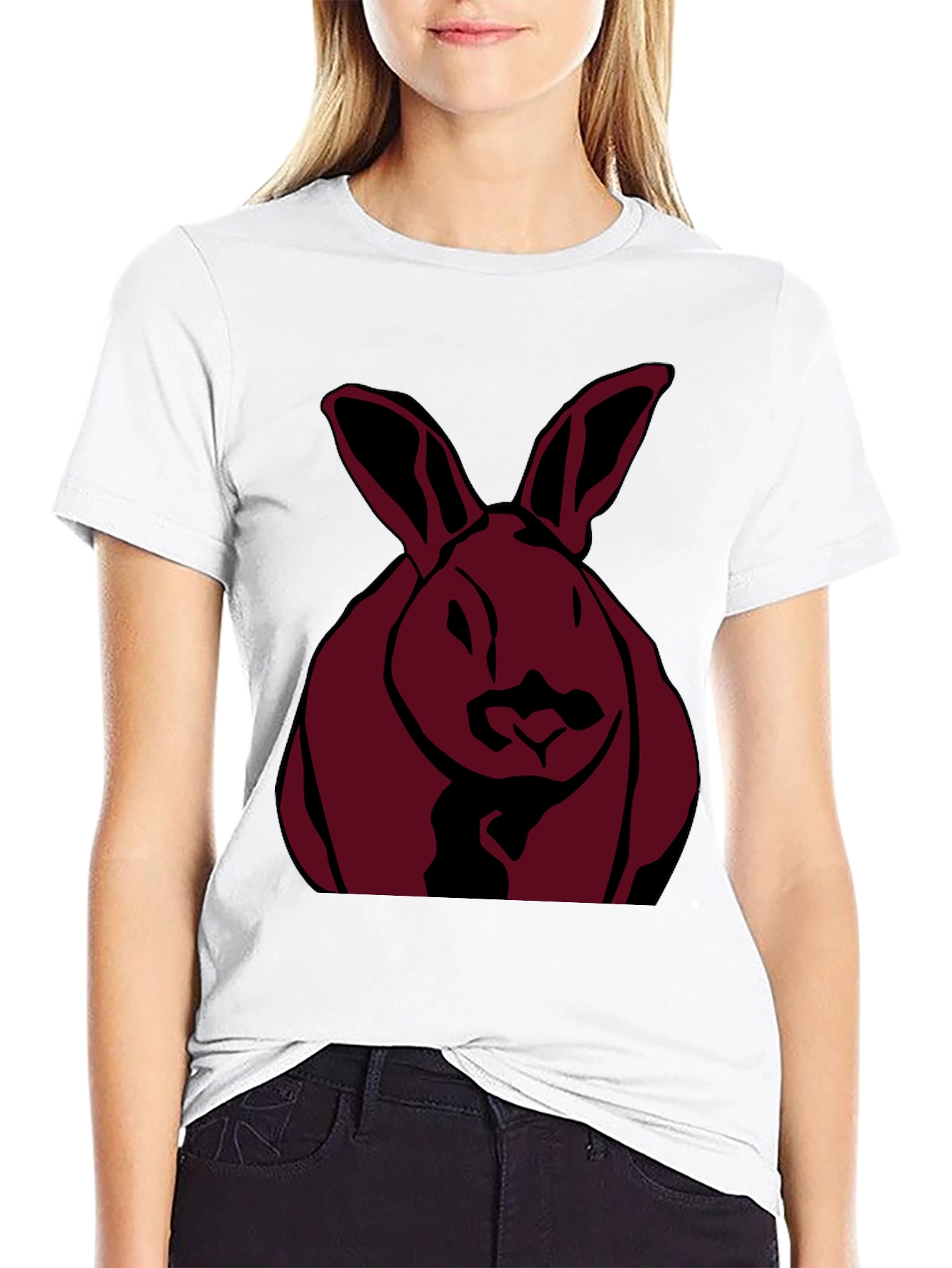 Rabbit Graphic Tee - Unique Style