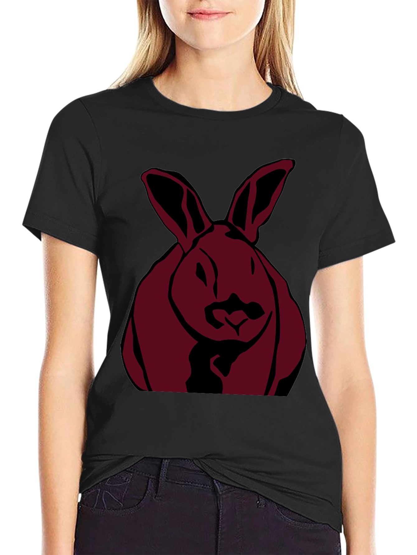 Rabbit Graphic Tee - Unique Style