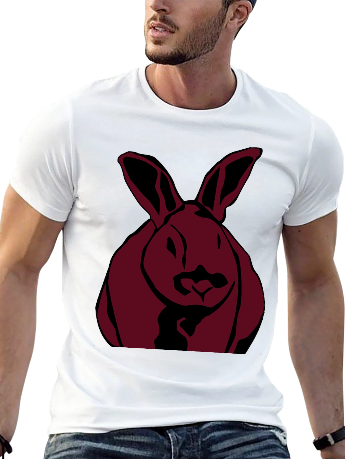 Rabbit Graphic Tee - Unique Style