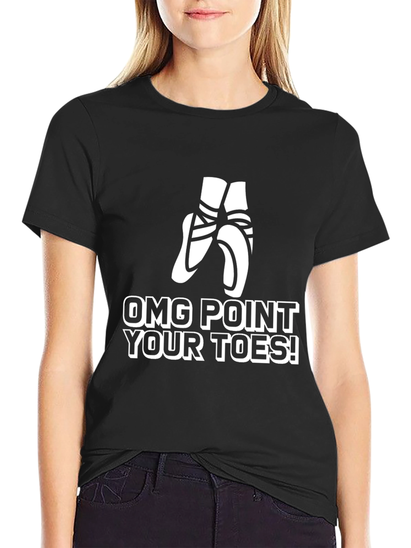 OMG Point Your Toes! Ballet T-Shirt