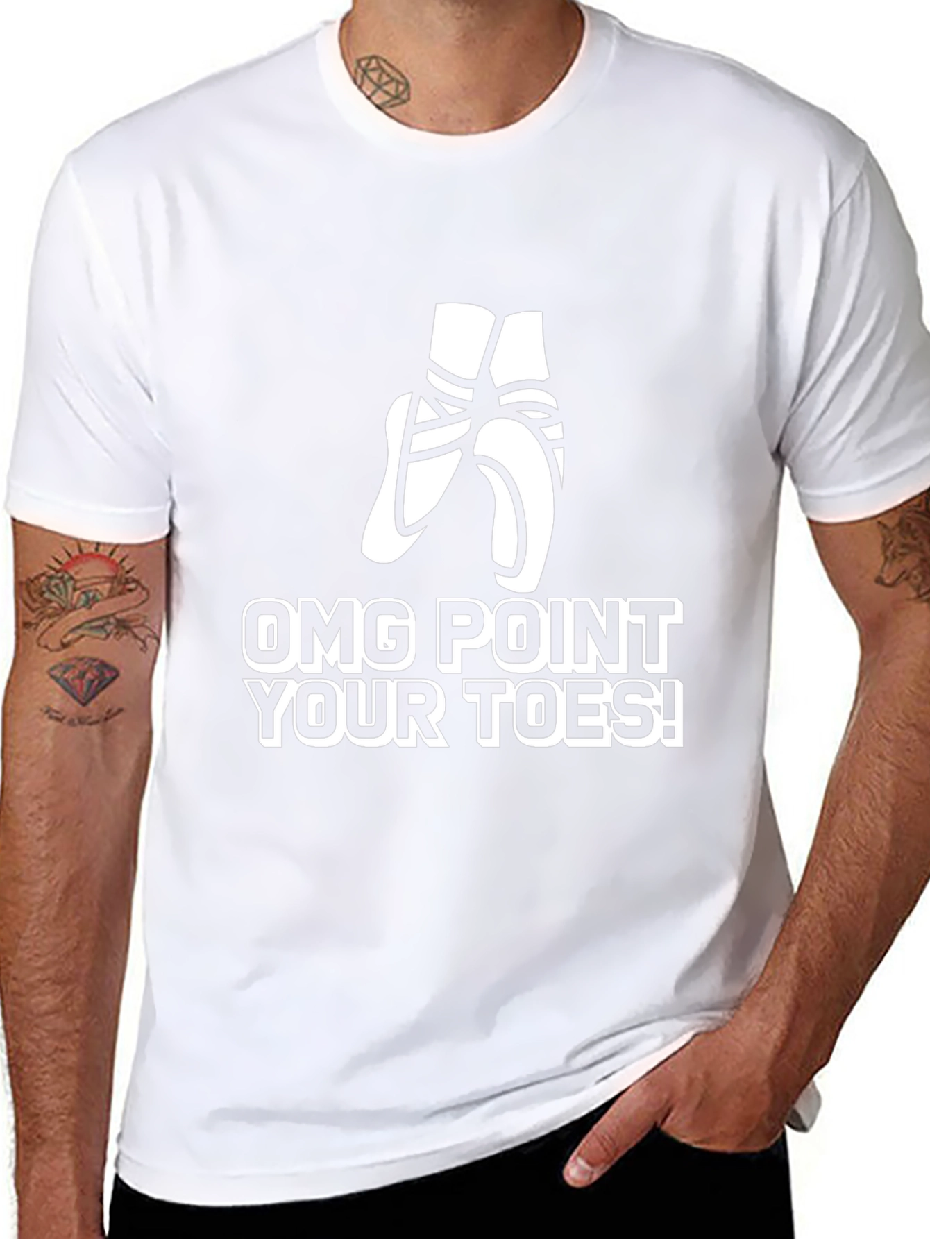 OMG Point Your Toes! Ballet T-Shirt