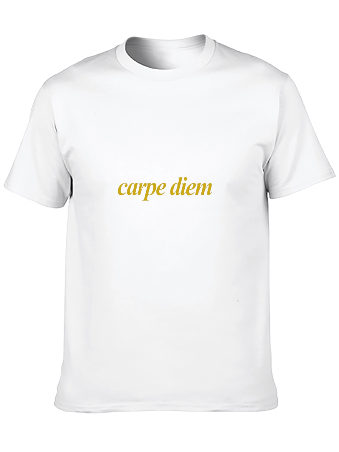 Carpe Diem Black T-Shirt - Seize the Day!