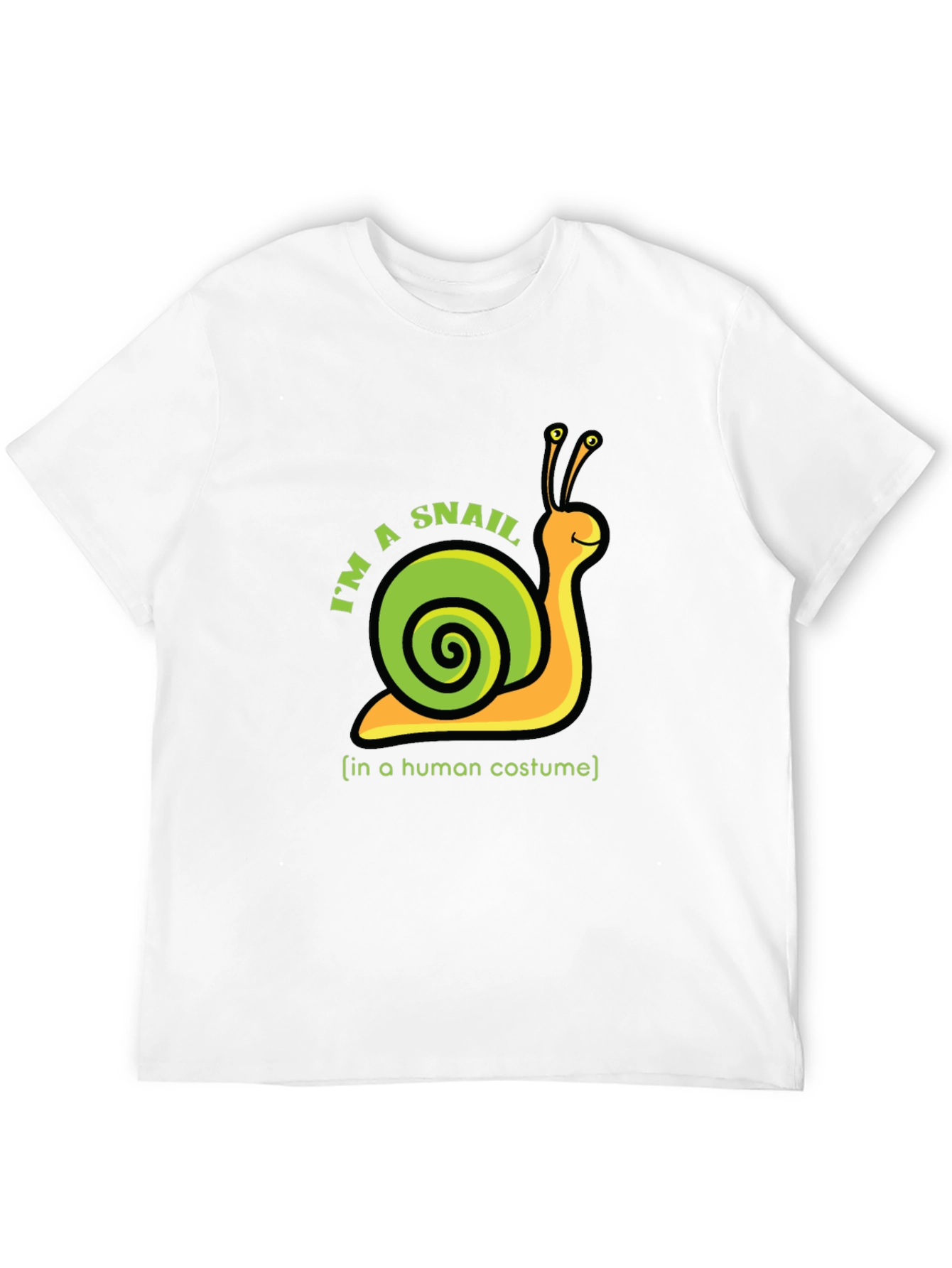 Im A Snail In A Human Costume Novelty Tee