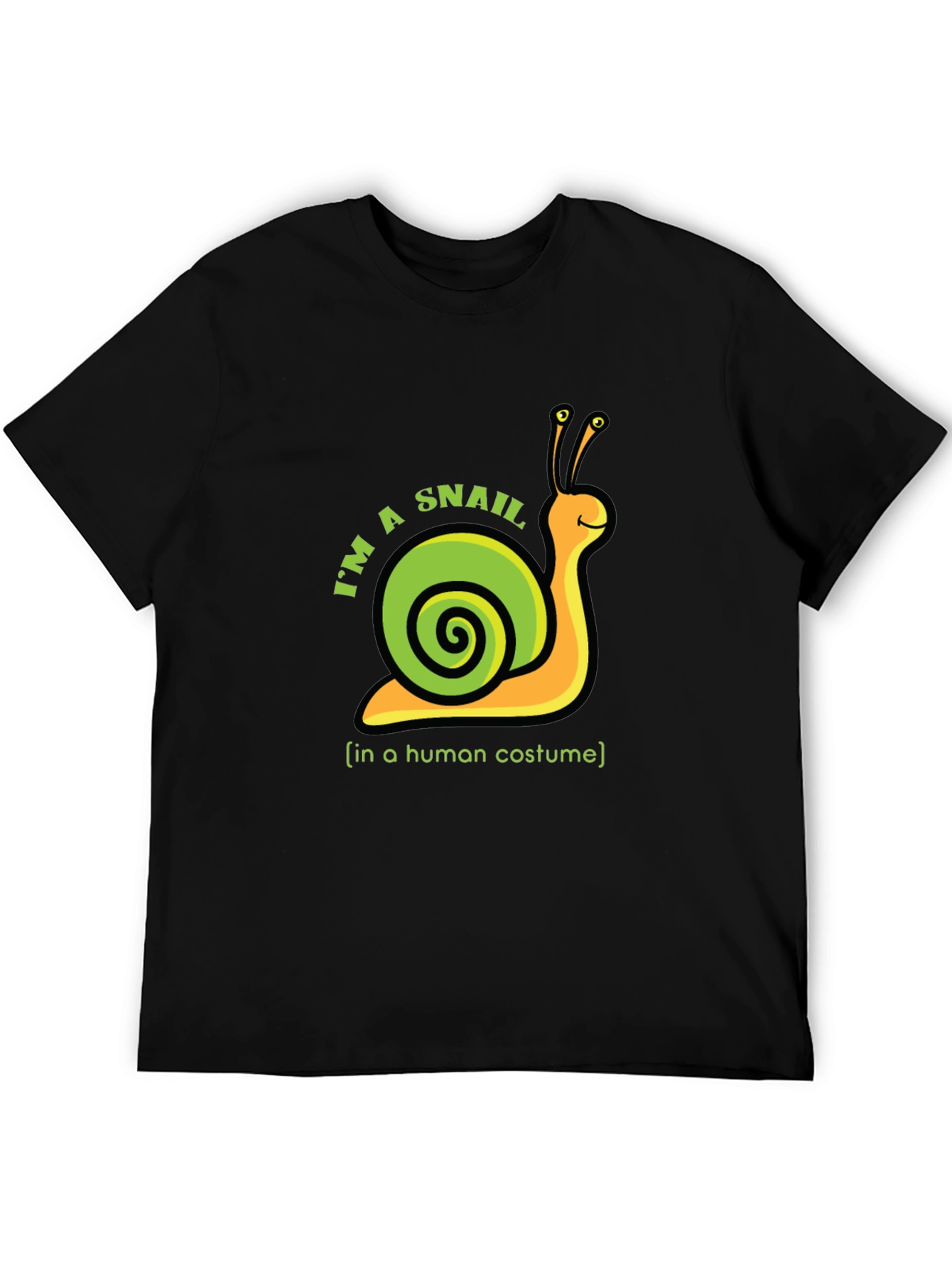 Im A Snail In A Human Costume Novelty Tee