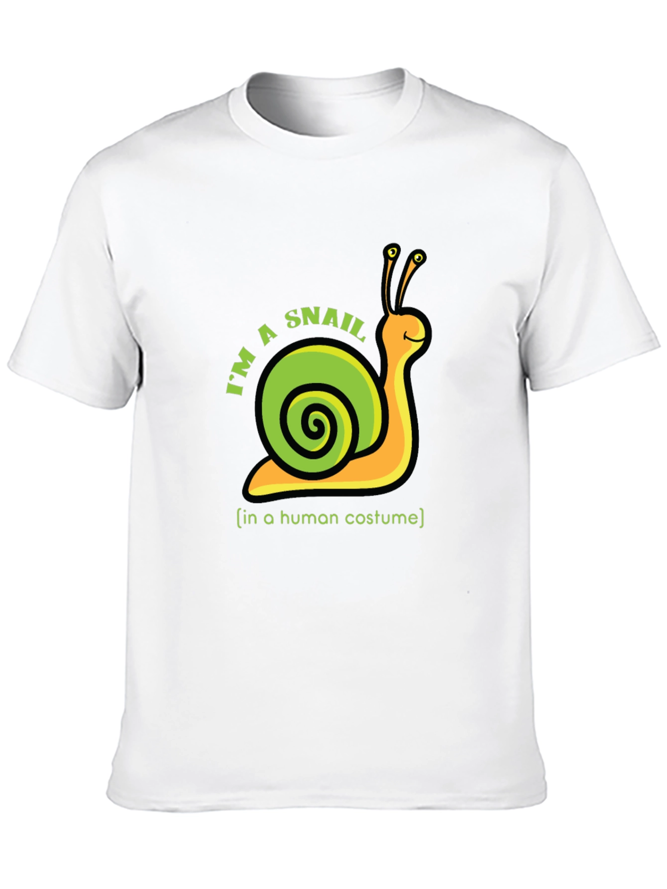 Im A Snail In A Human Costume Novelty Tee