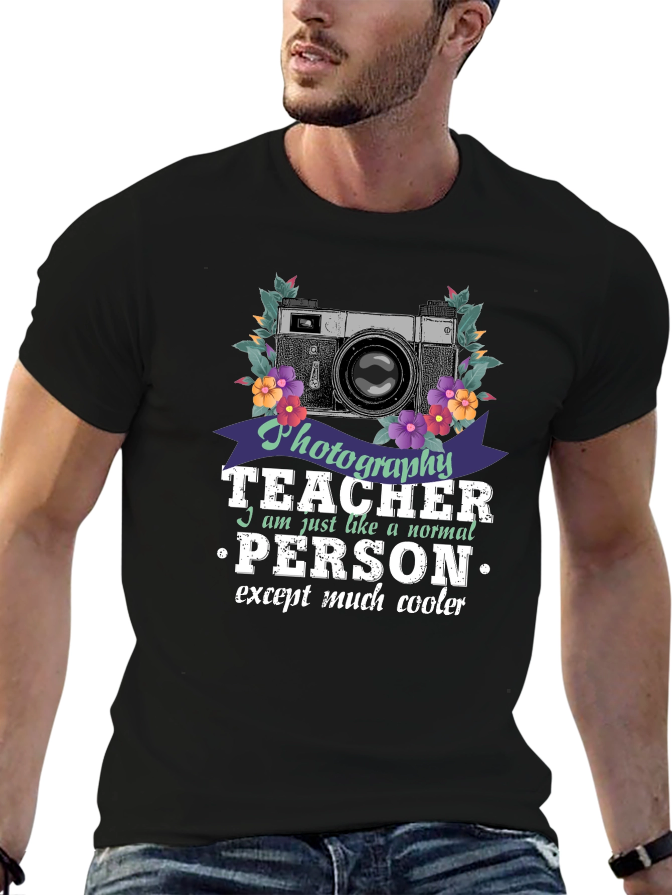 Photography Teacher Graphic T-Shirt
