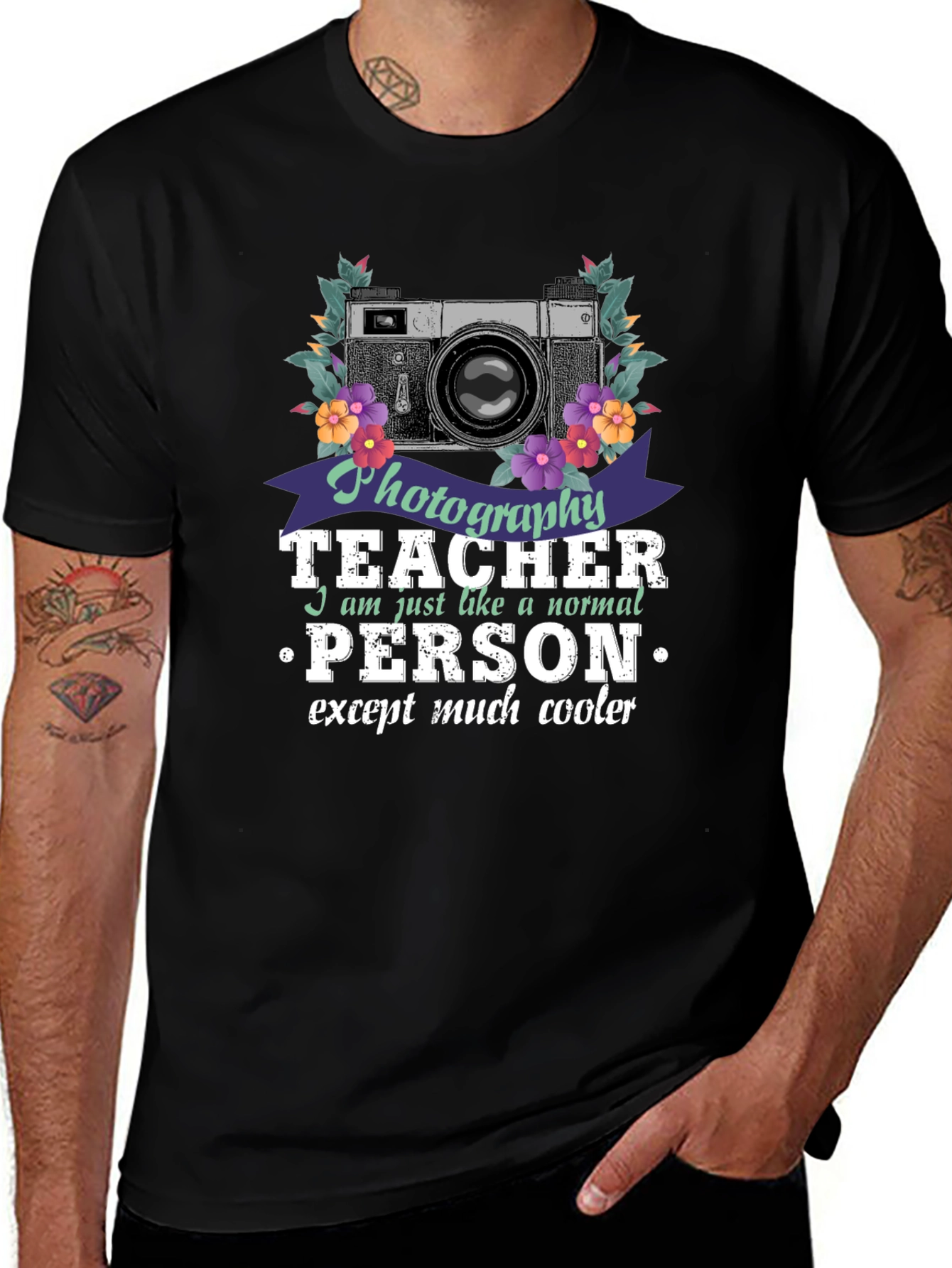 Photography Teacher Graphic T-Shirt
