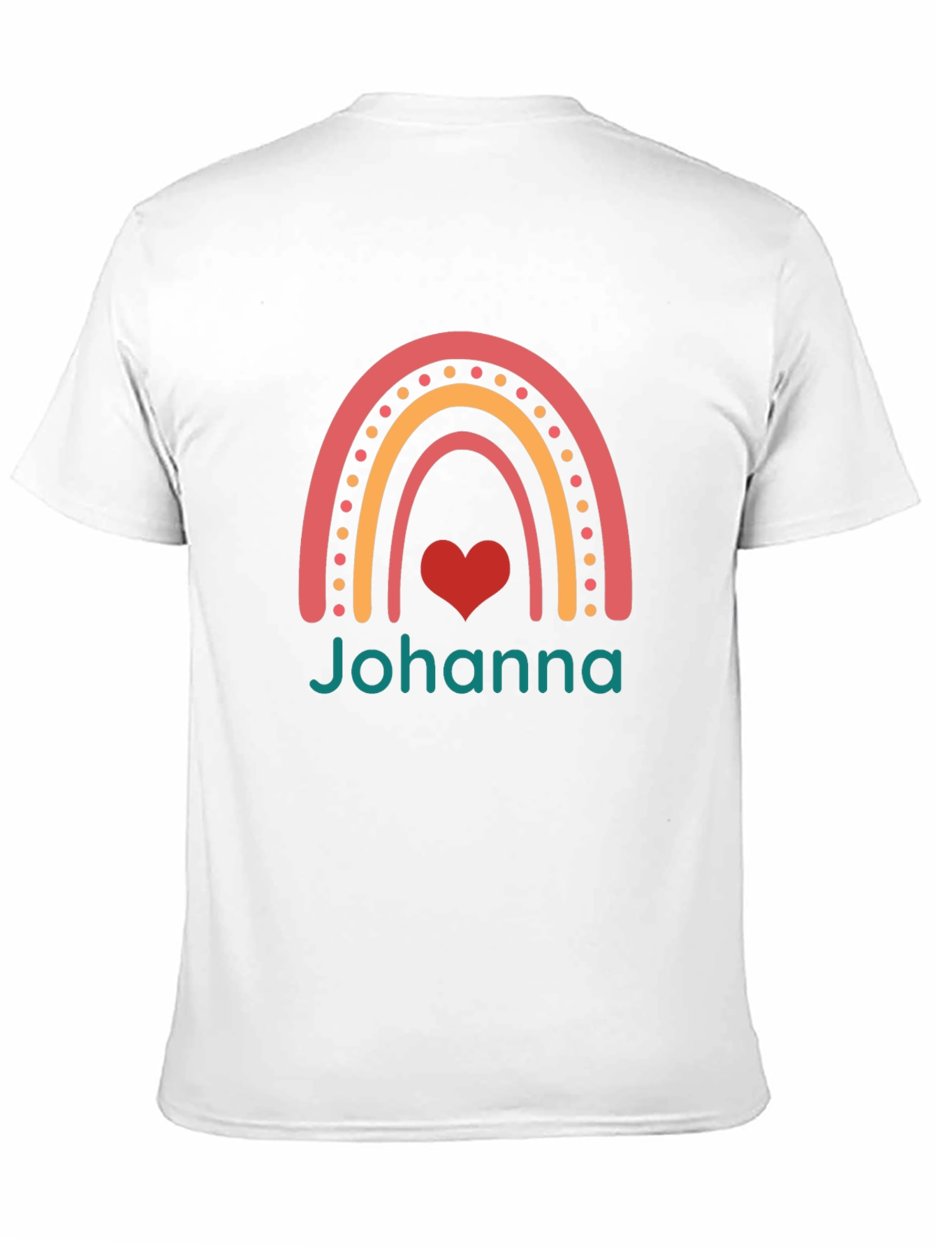 Johanna Rainbow Heart T-Shirt