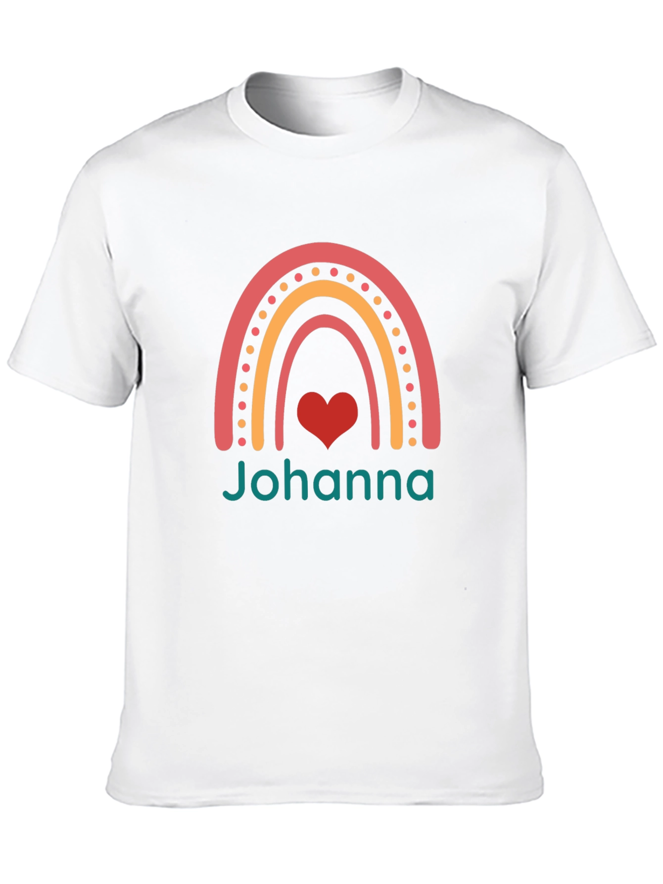 Johanna Rainbow Heart T-Shirt