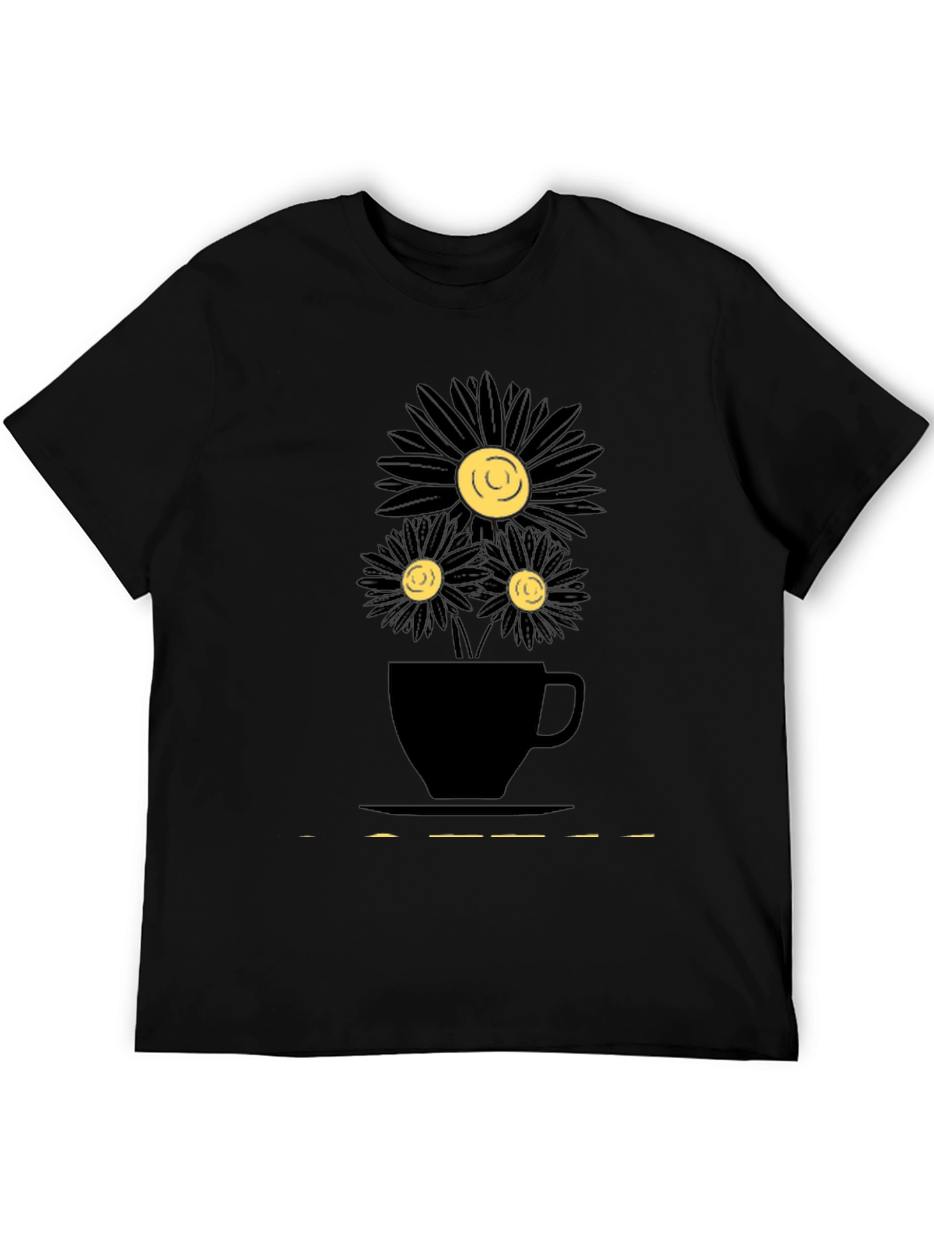 Floral Tea Cup Graphic Tee