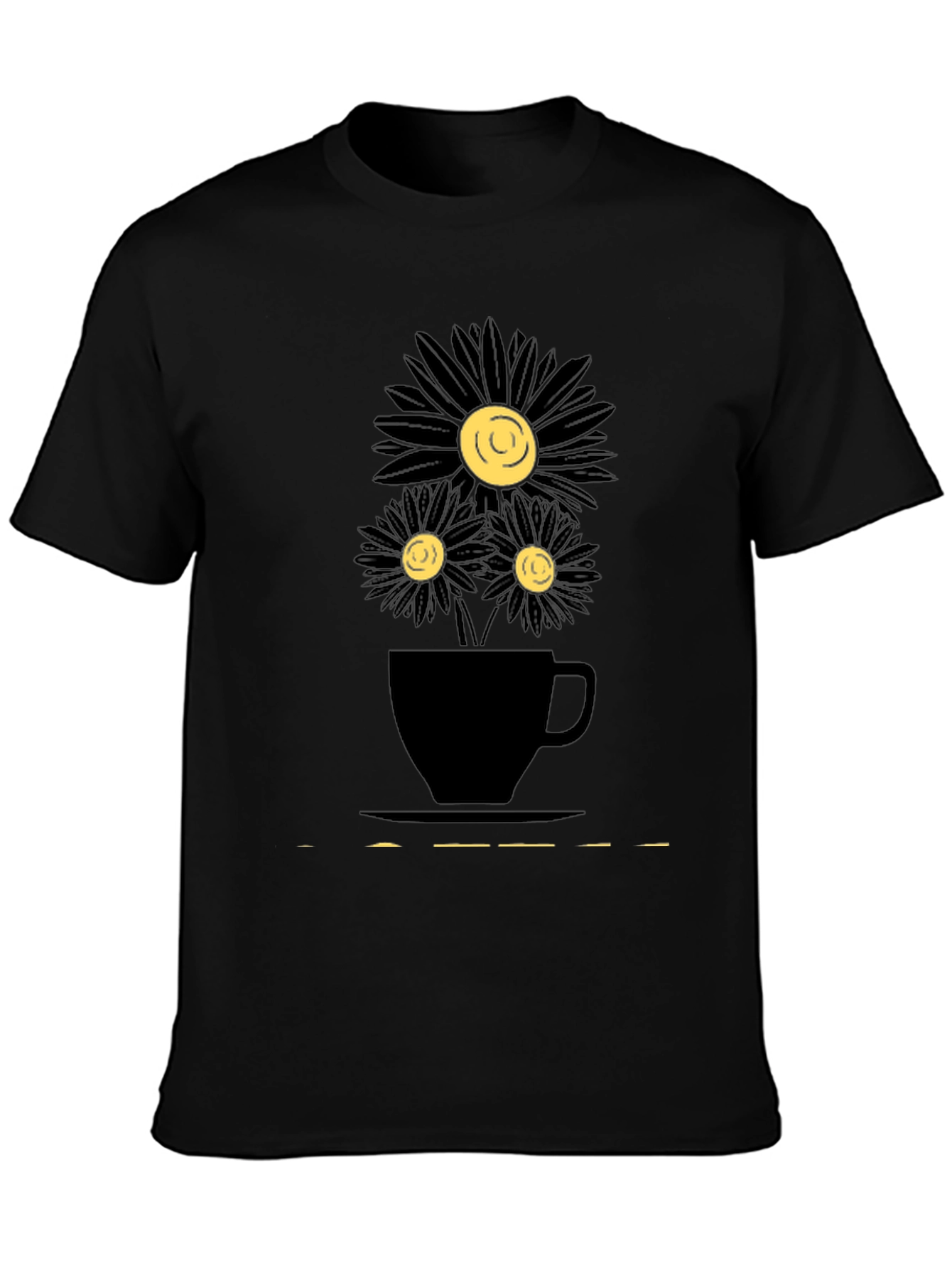 Floral Tea Cup Graphic Tee