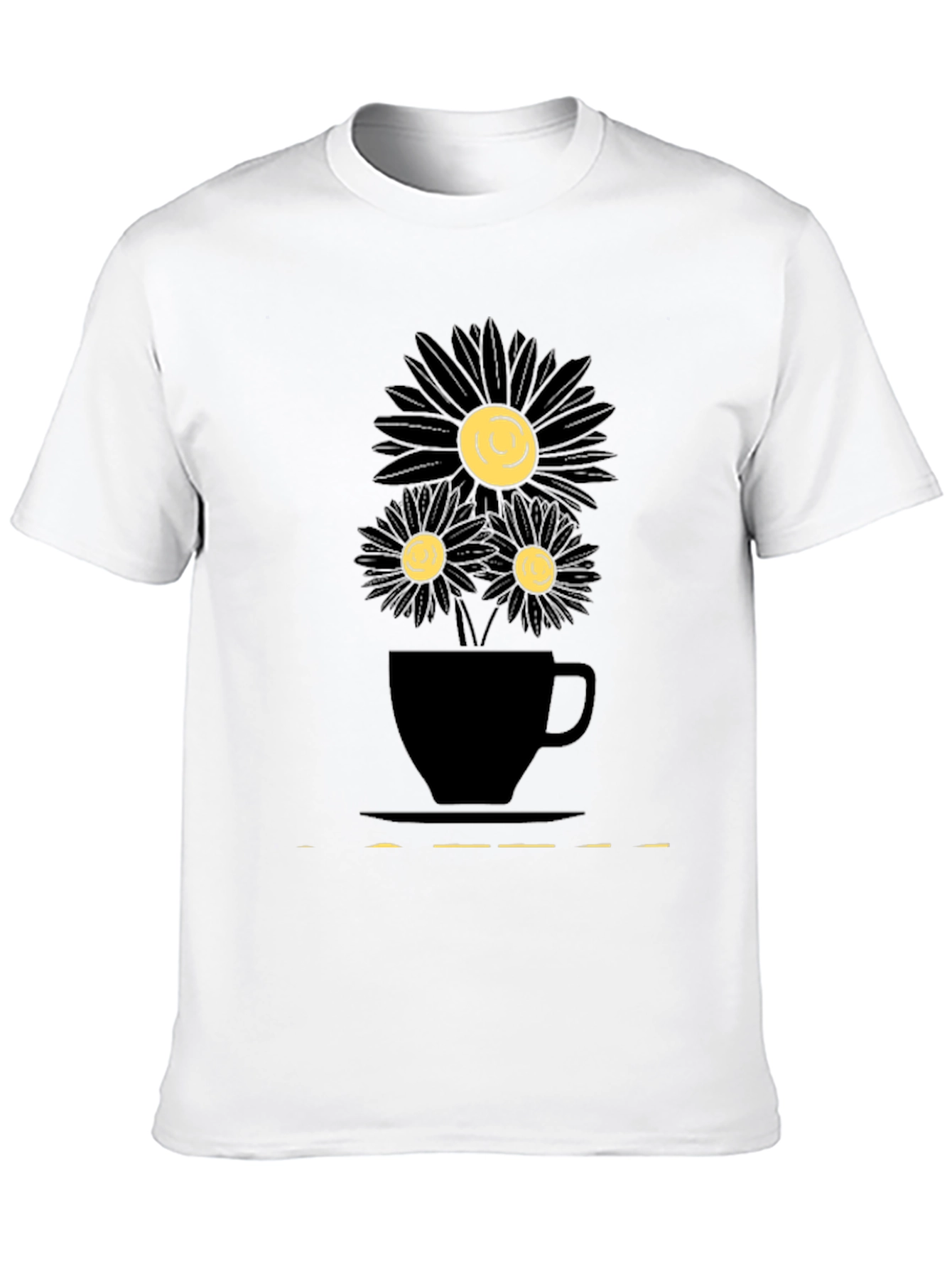 Floral Tea Cup Graphic Tee