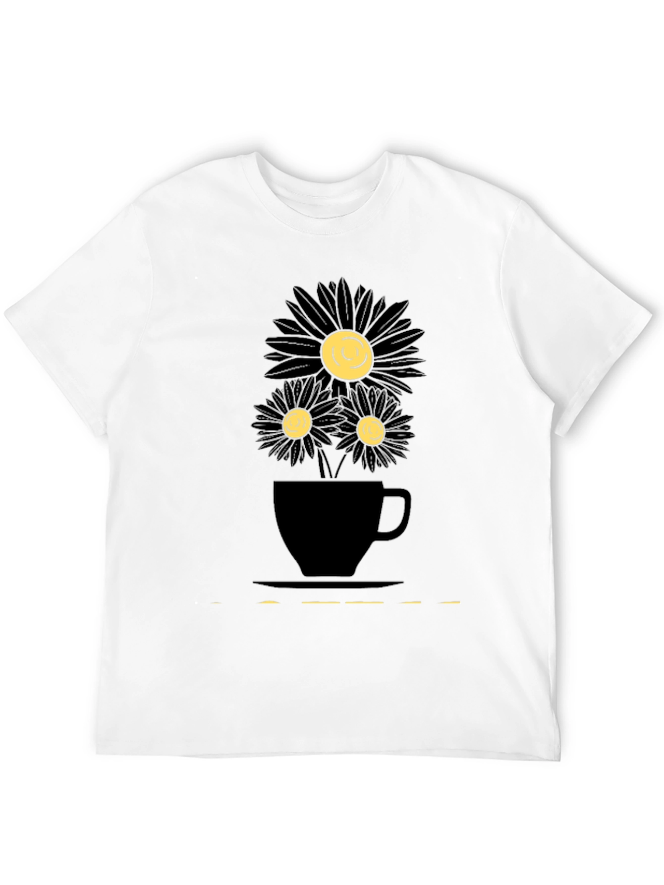 Floral Tea Cup Graphic Tee