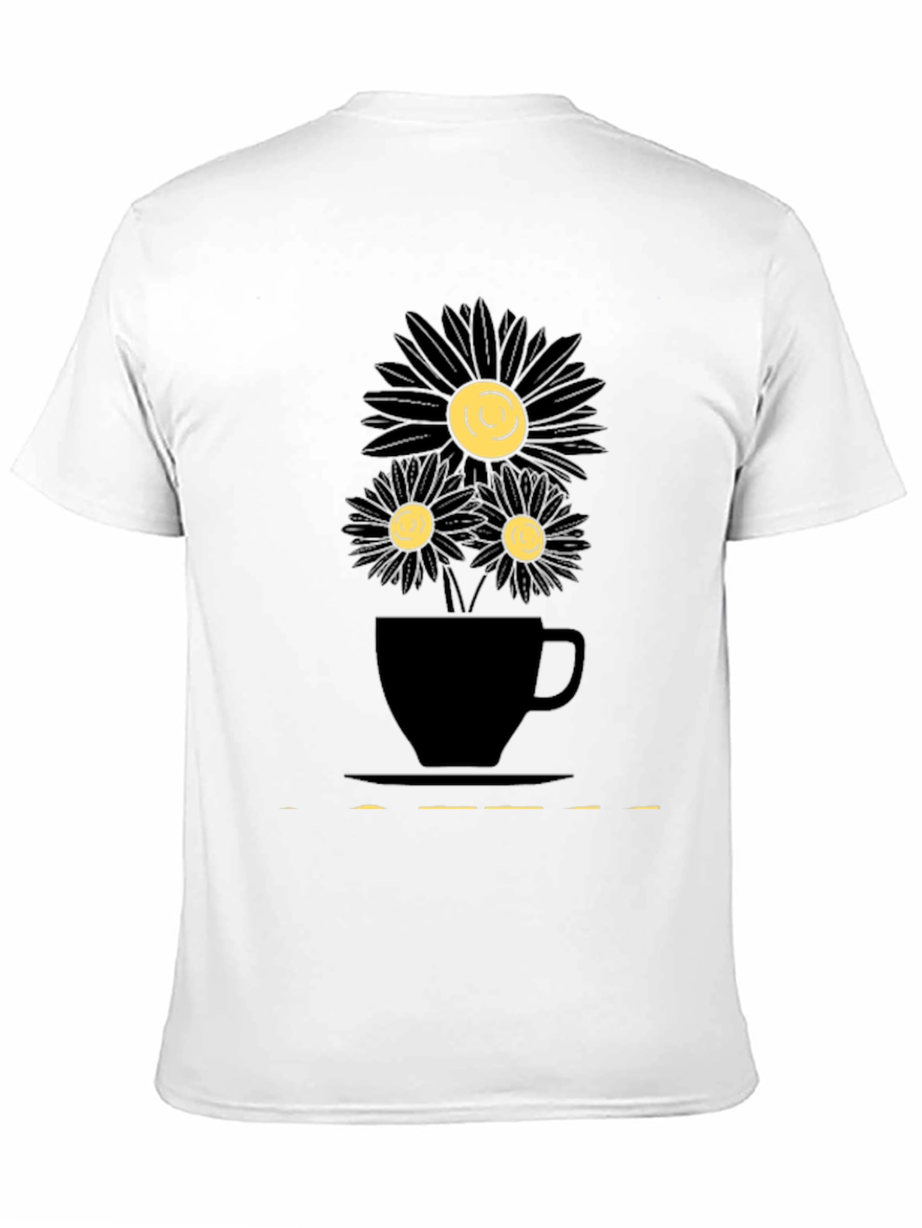 Floral Tea Cup Graphic Tee