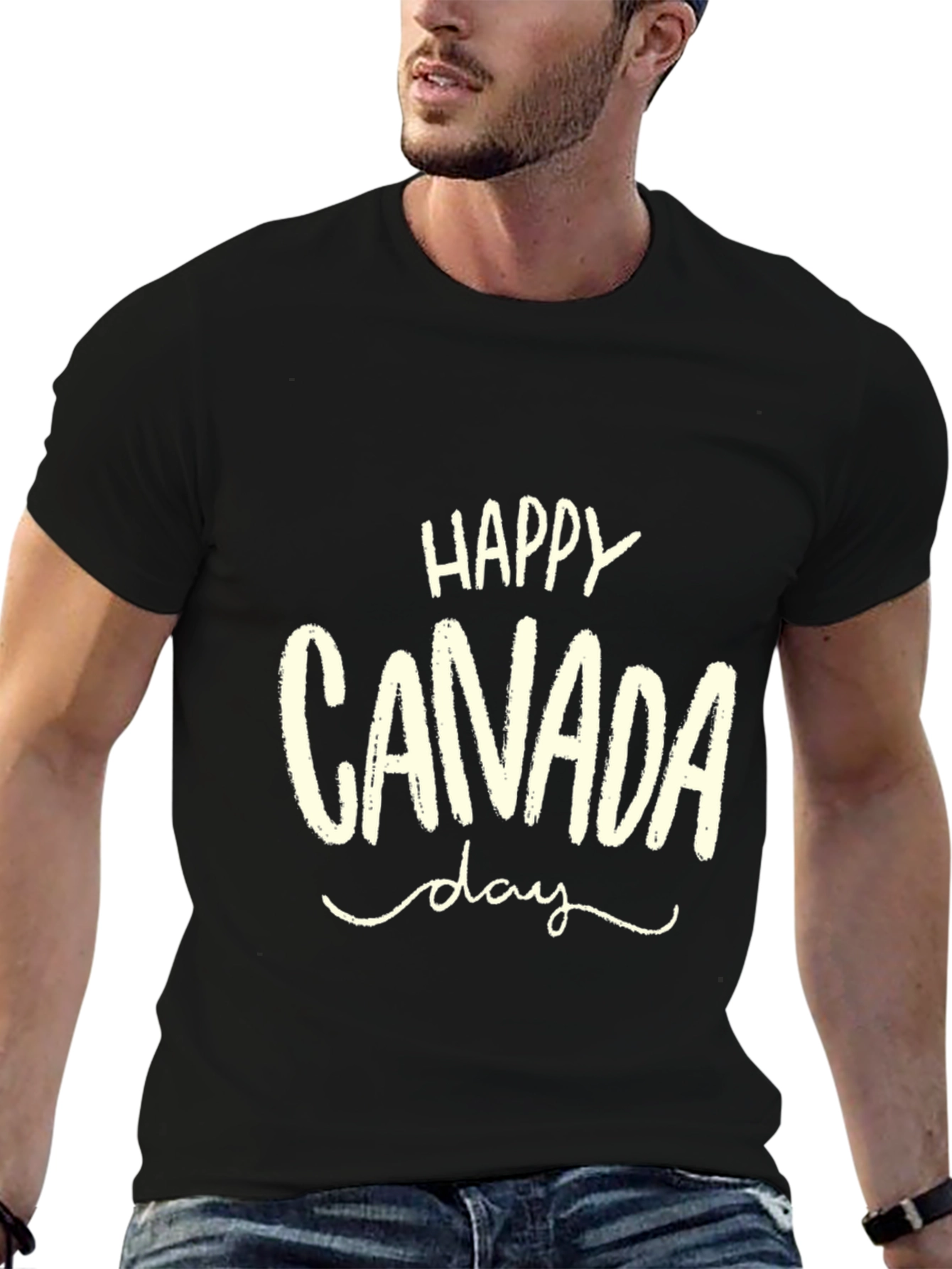 Happy Canada Day Graphic T-Shirt