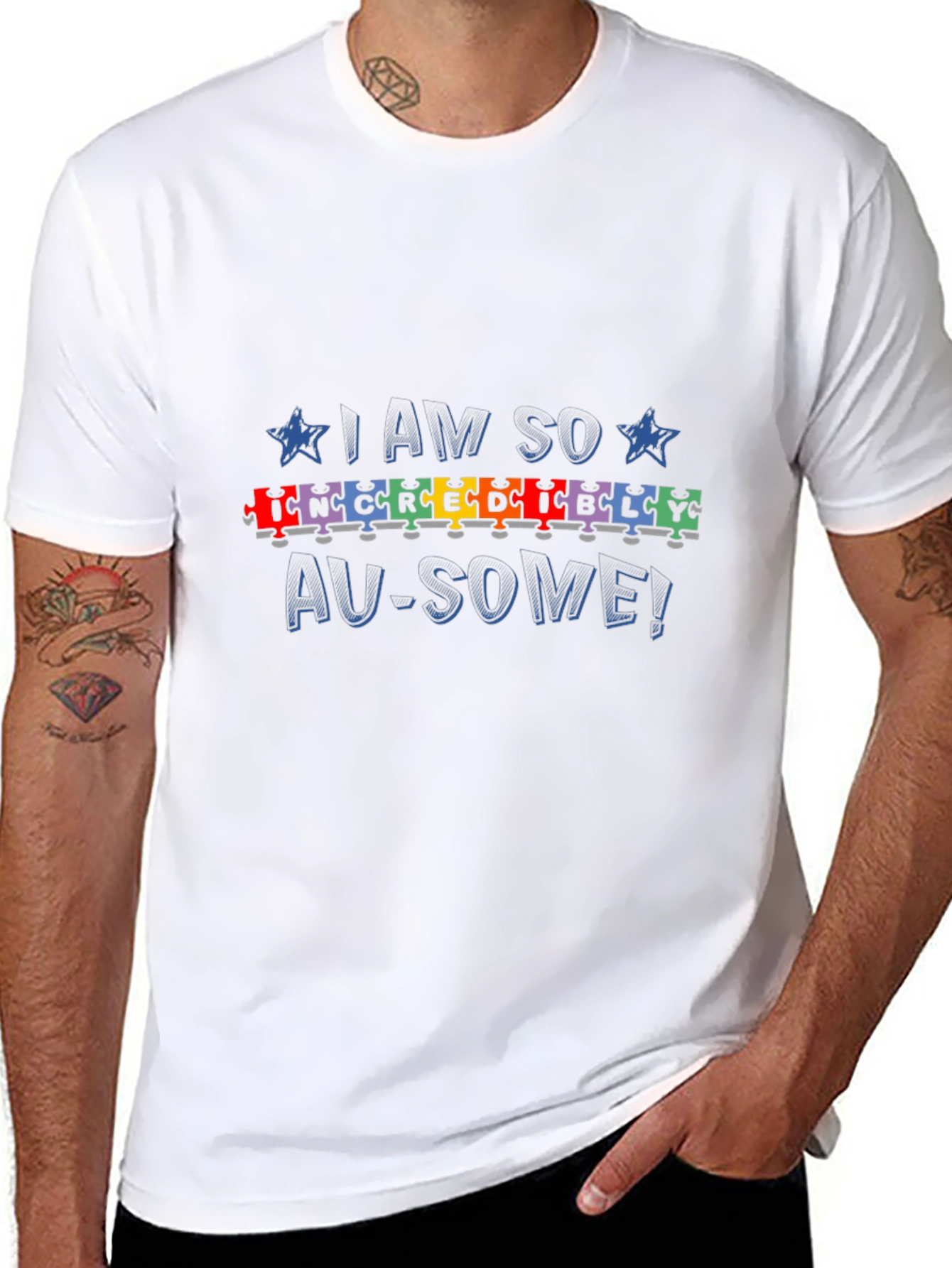 Autism Awareness T-Shirt - I am SO AU-SOME!