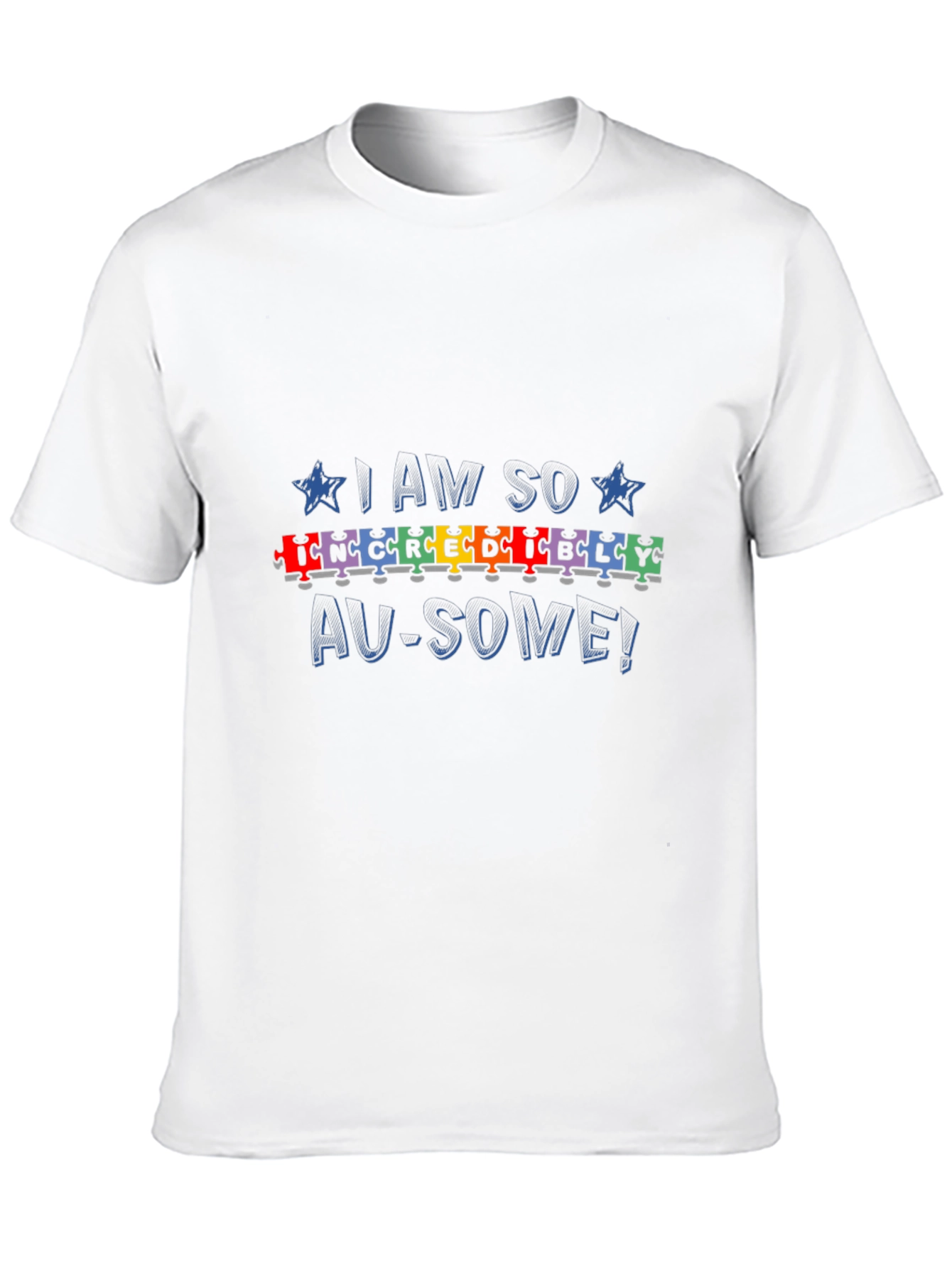 Autism Awareness T-Shirt - I am SO AU-SOME!