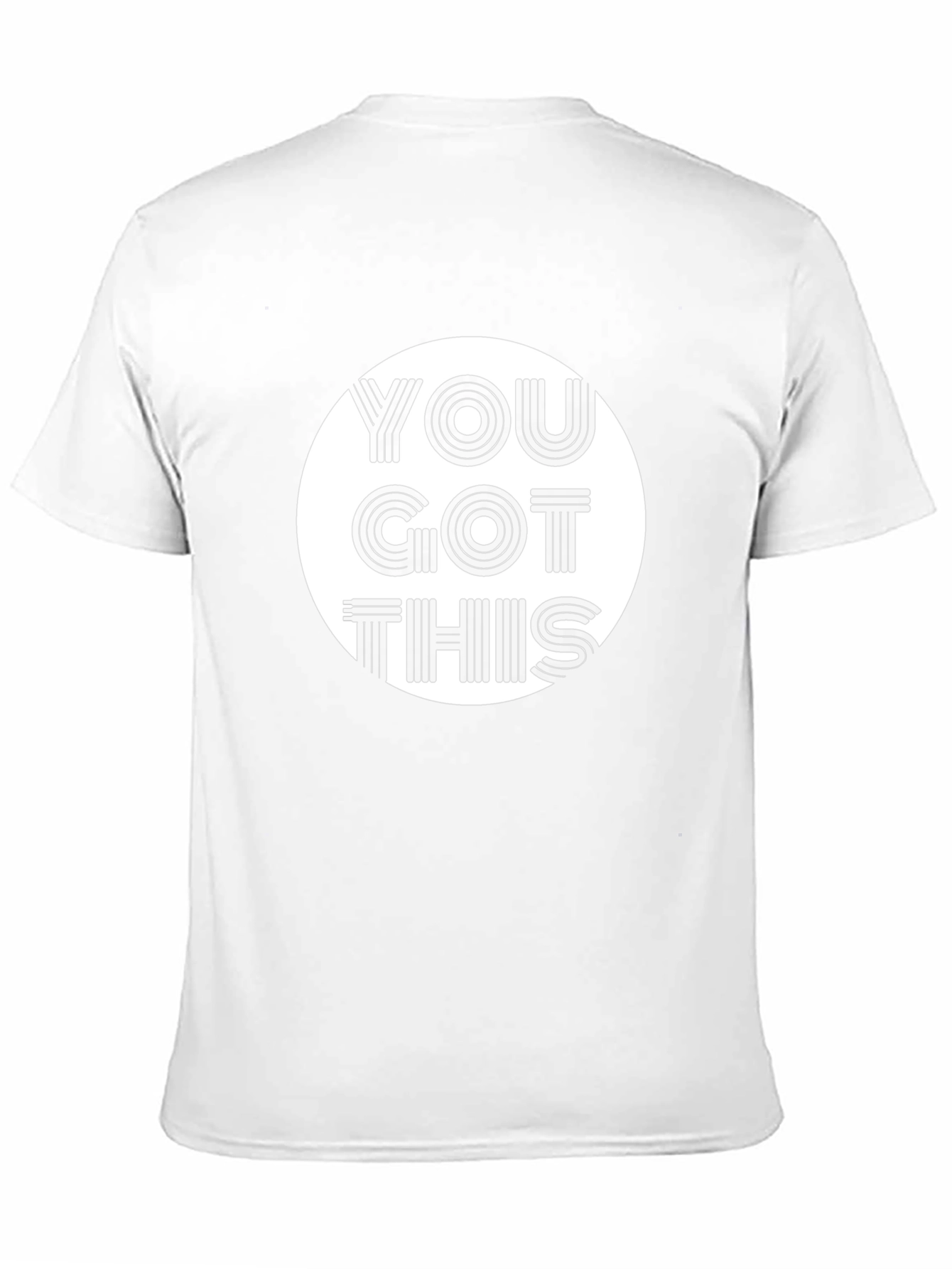 Motivational You Got This Graphic Black T-Shirt