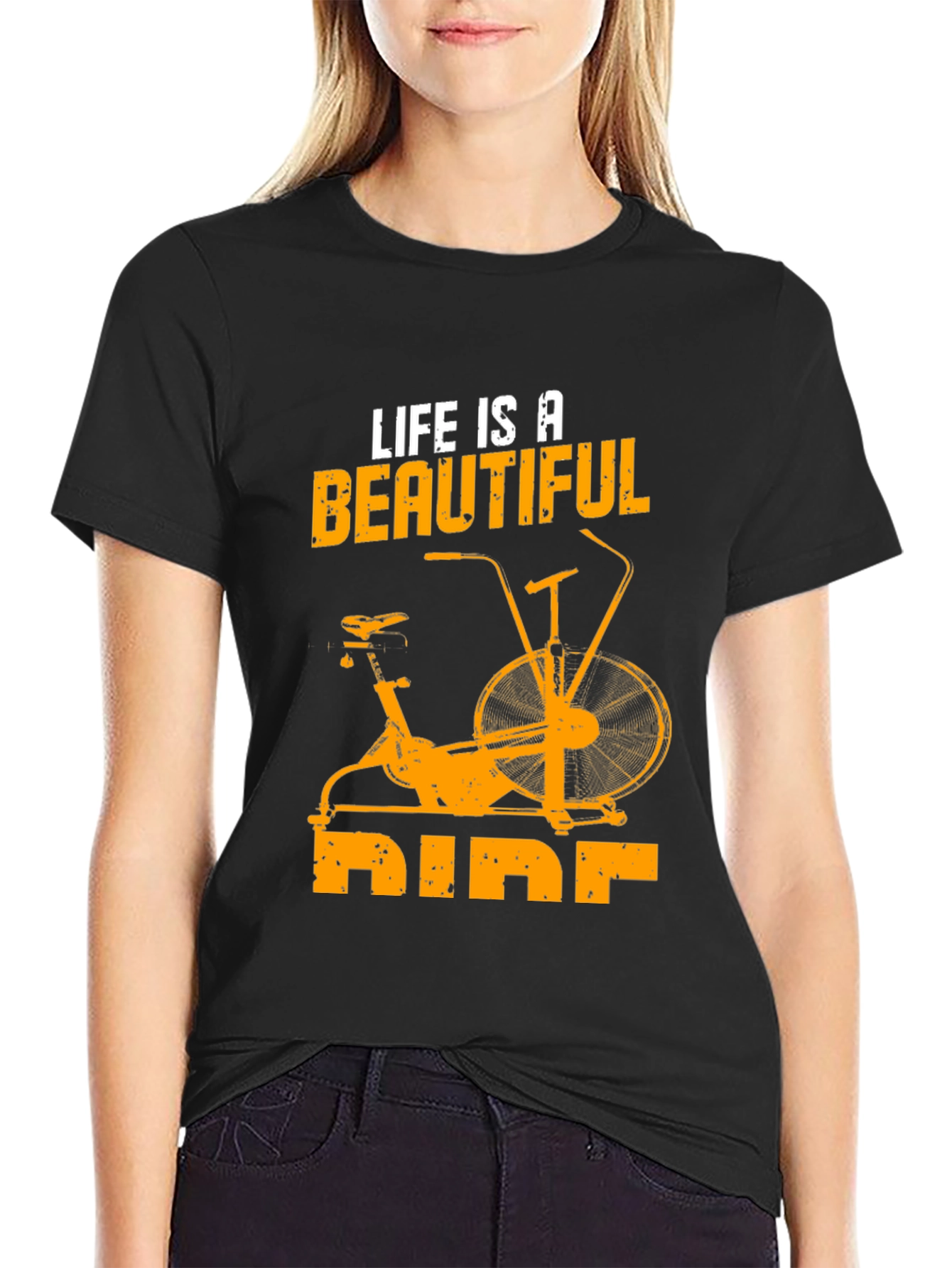 Life is a Beautiful Ride T-Shirt Cycling Tee