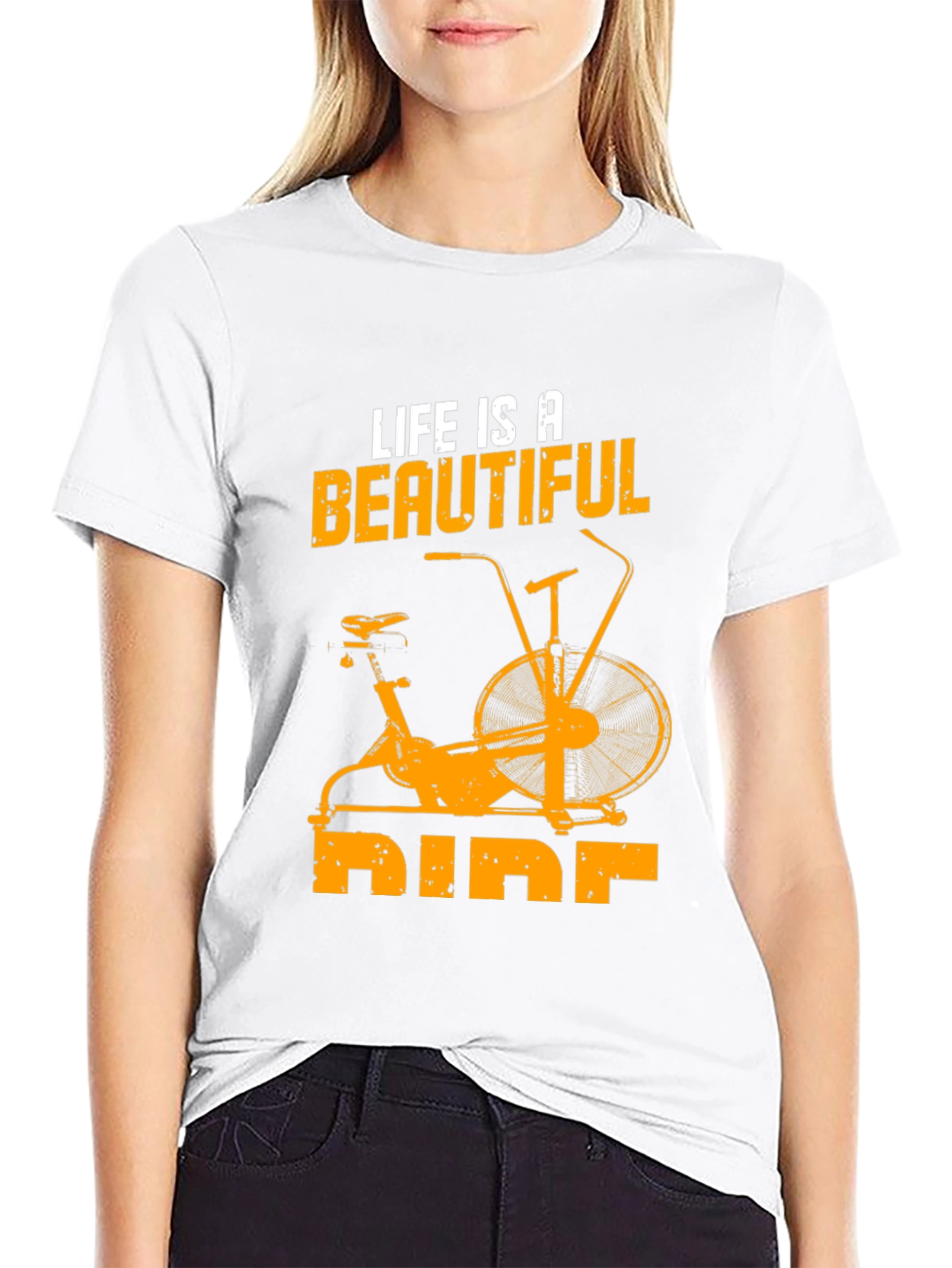 Life is a Beautiful Ride T-Shirt Cycling Tee