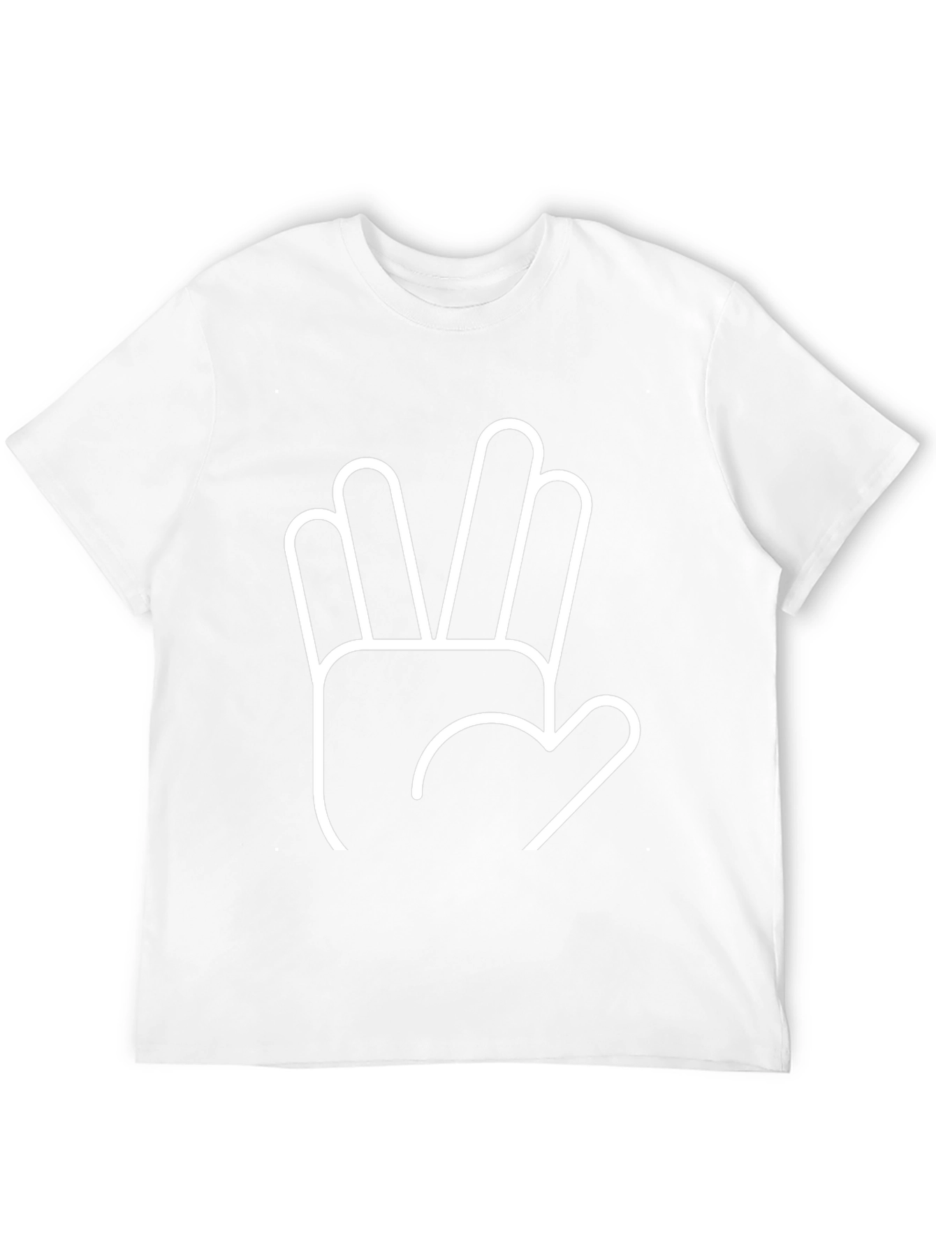 Vulcan Salute T-Shirt - Live Long and Prosper!