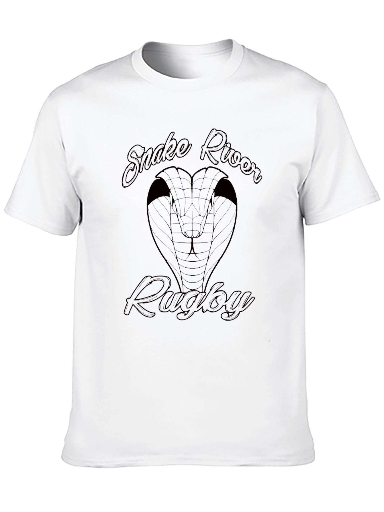 Snake River Rugby Graphic Tee - Black T-Shirt