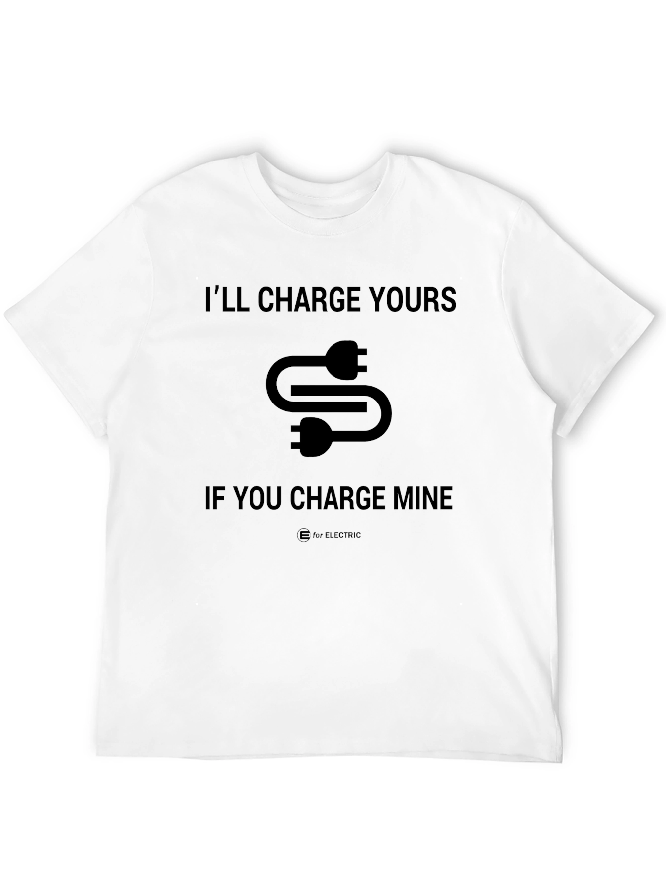 Electric Vehicle Charger Humor T-Shirt