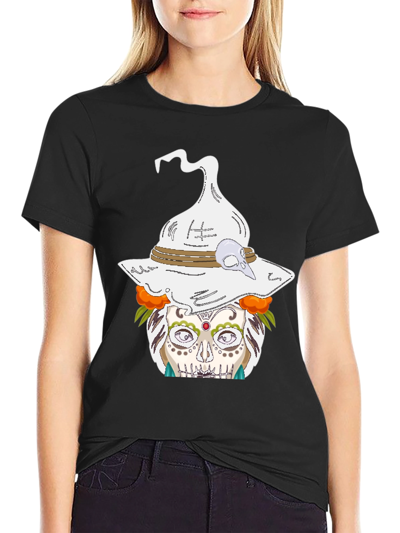 Day of the Dead Witch T-Shirt
