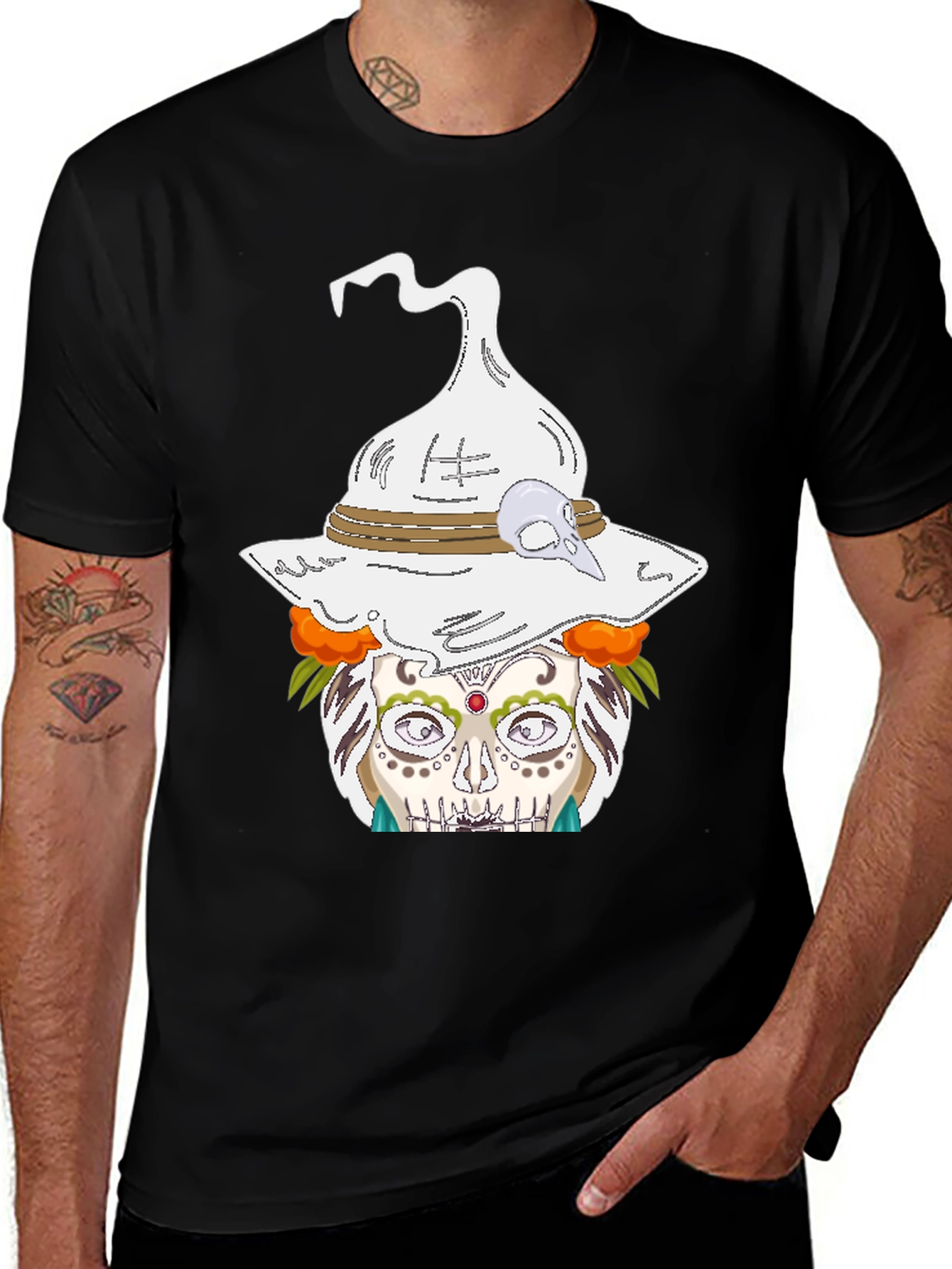 Day of the Dead Witch T-Shirt