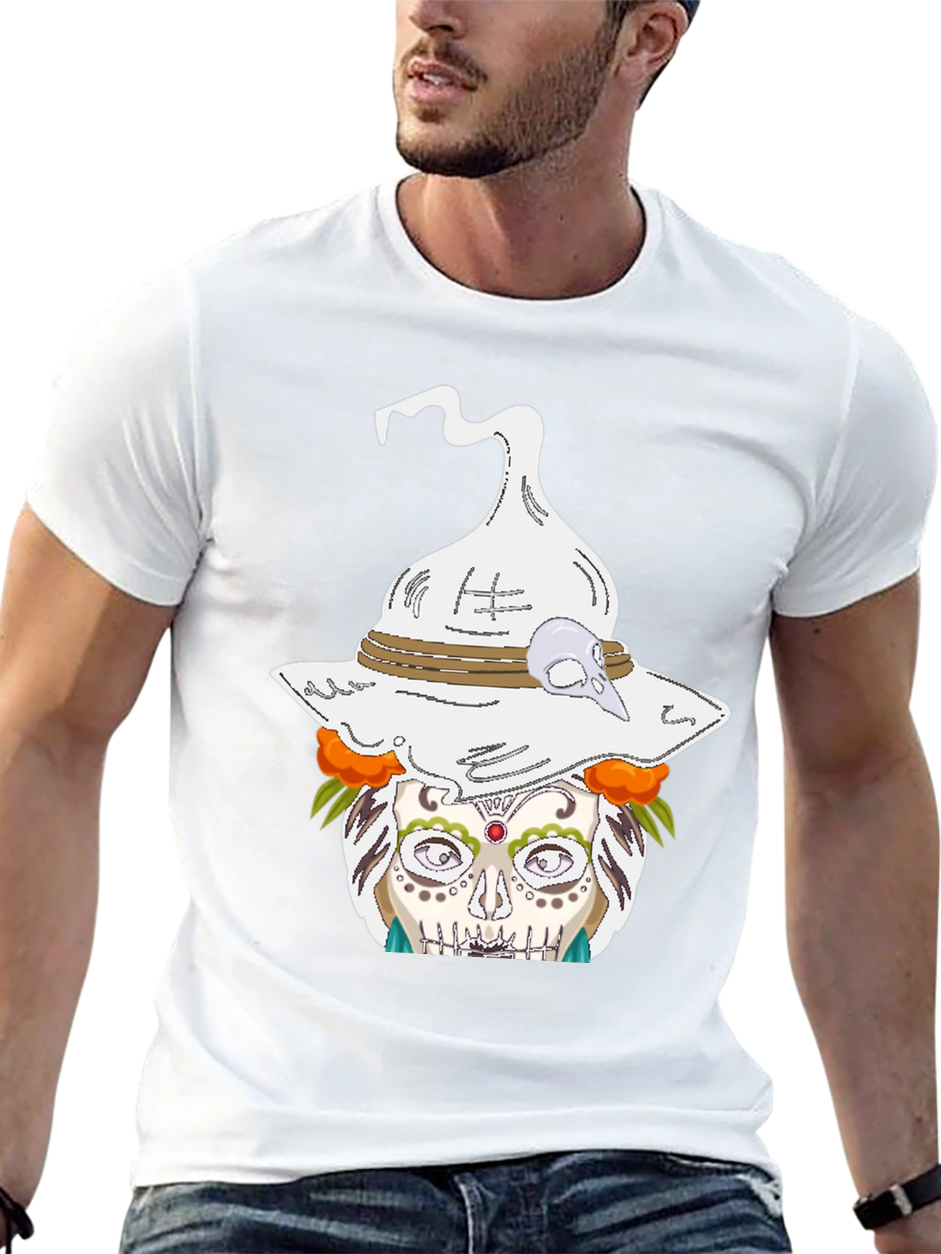 Day of the Dead Witch T-Shirt