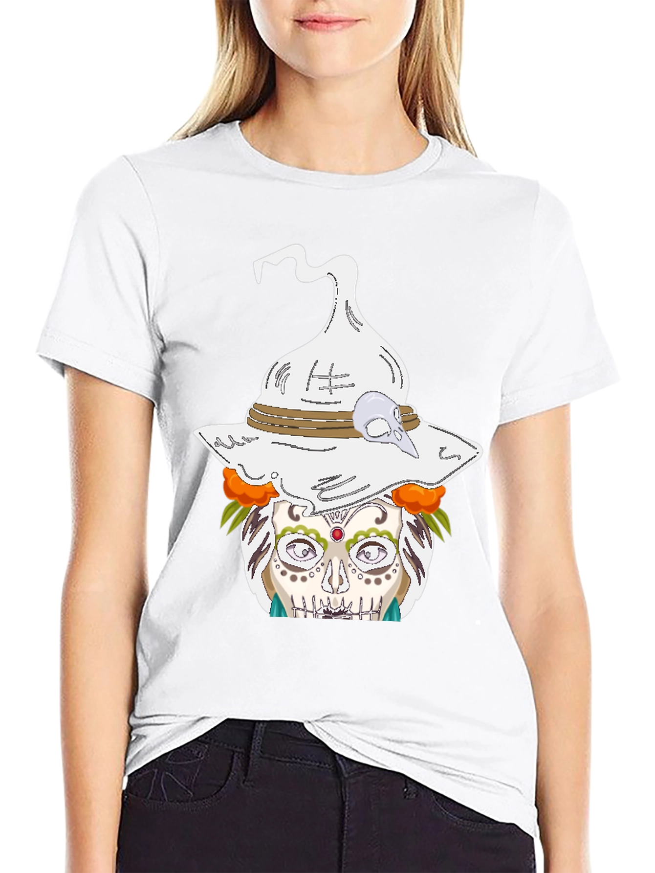 Day of the Dead Witch T-Shirt