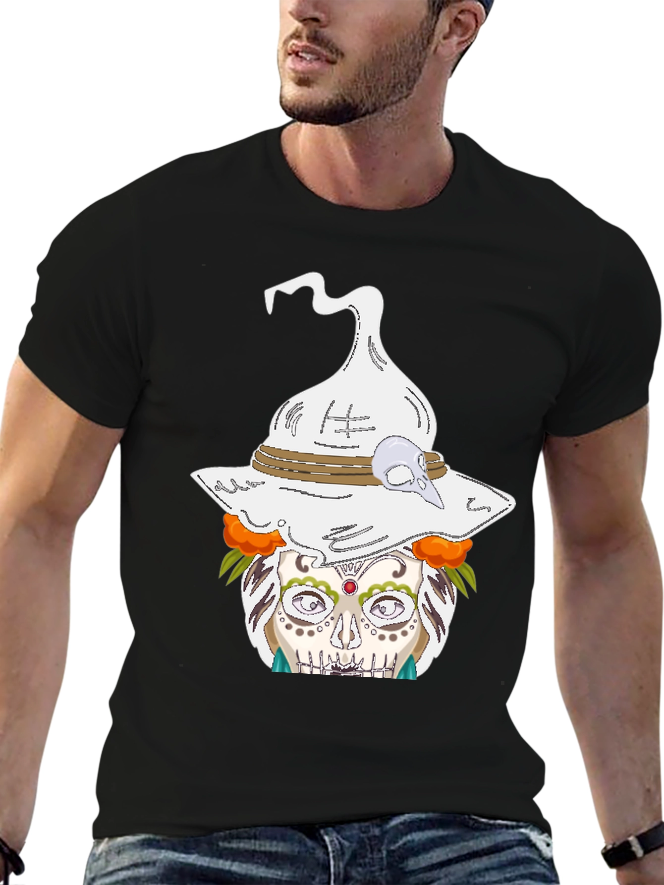 Day of the Dead Witch T-Shirt