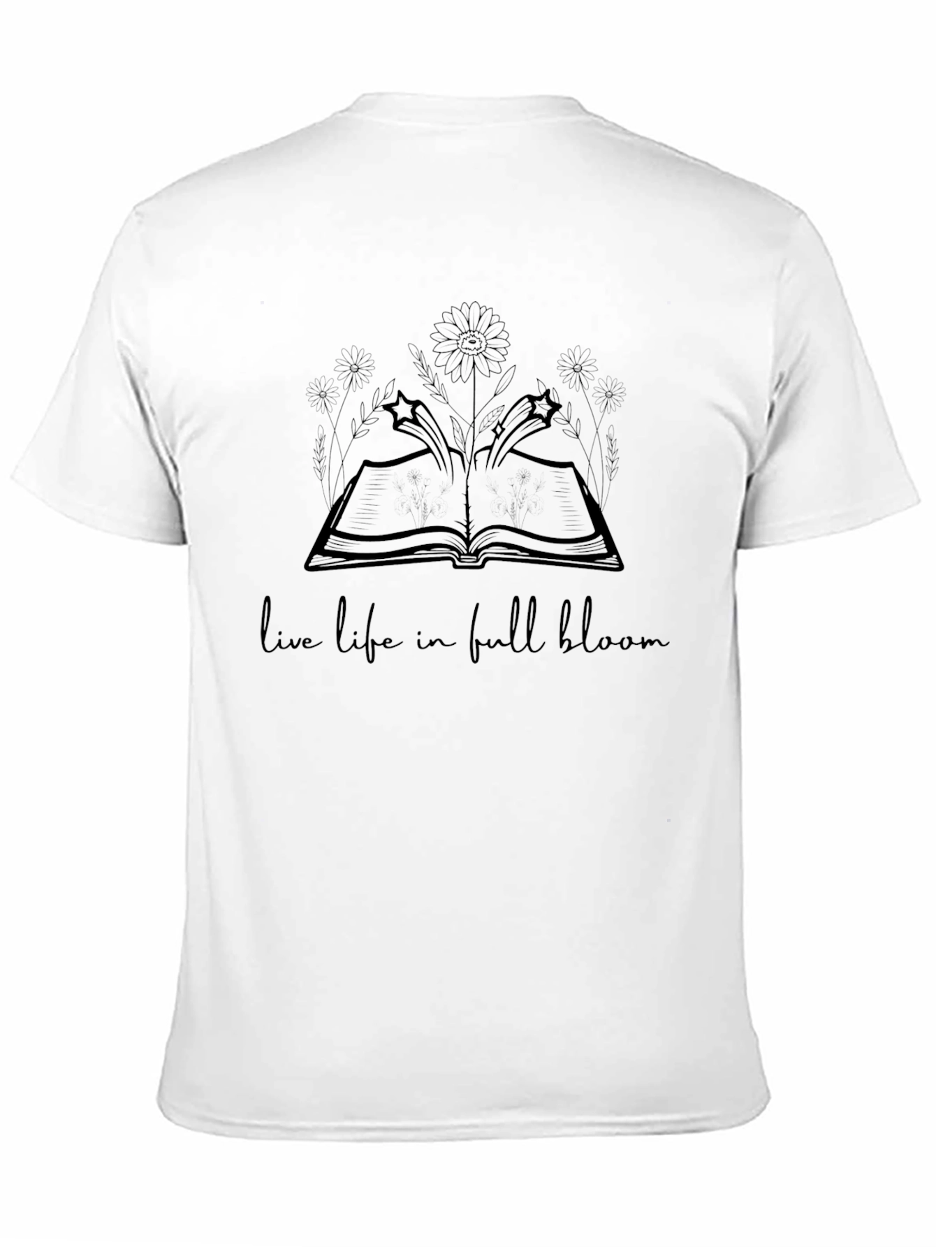 Live Life in Full Bloom Graphic Tee