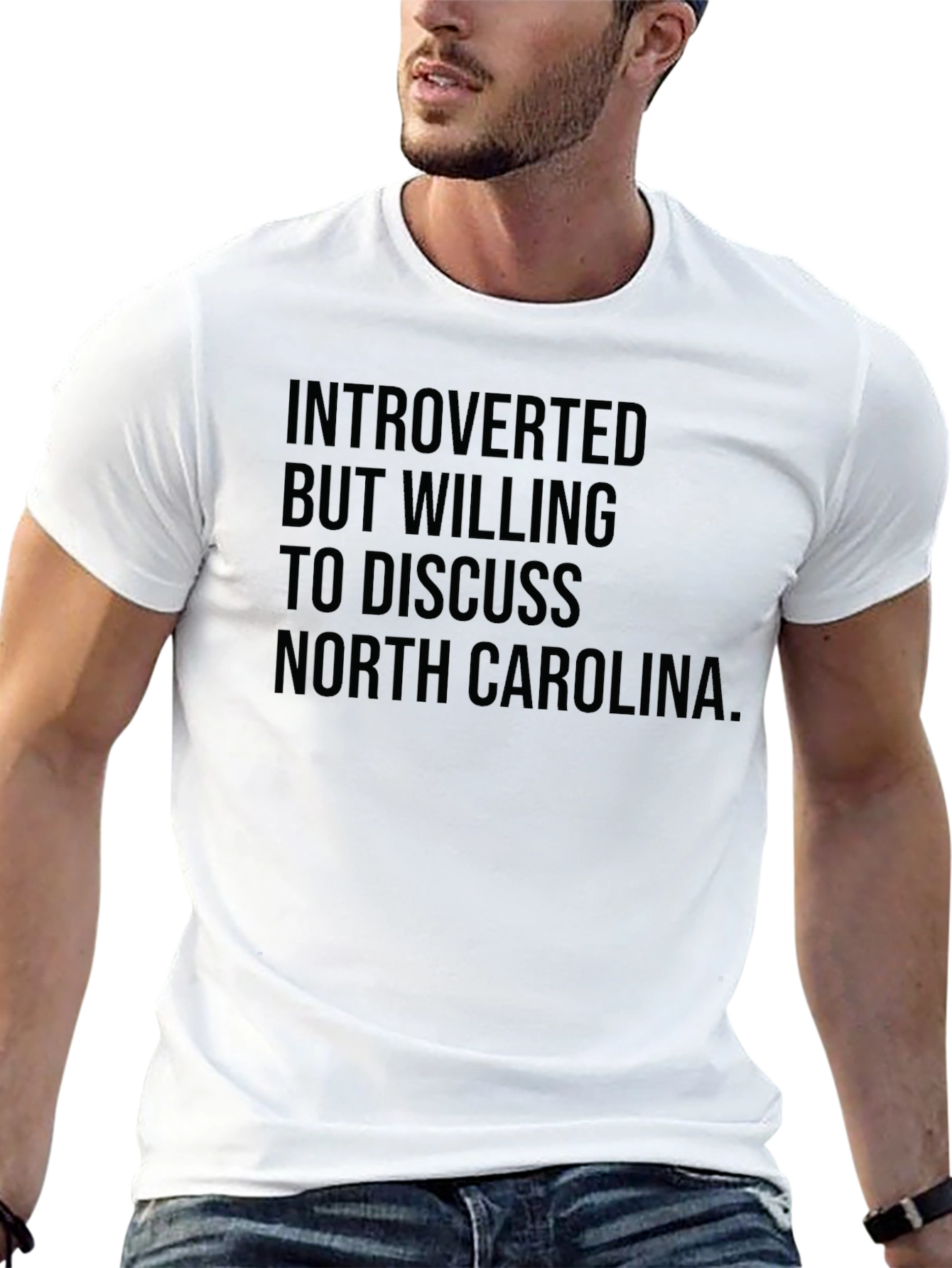 Introverted North Carolina Graphic Tee