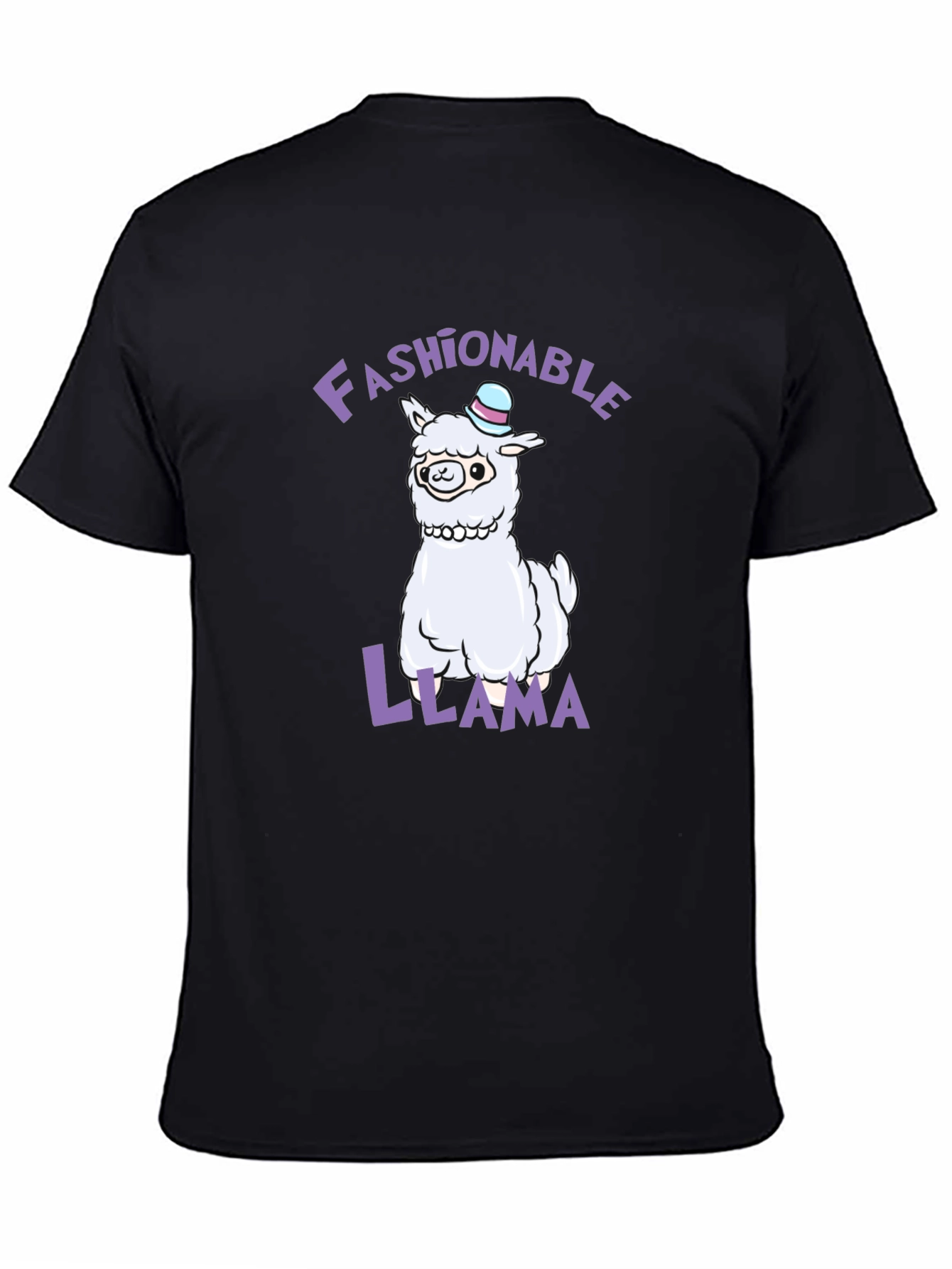 Fashionable Llama Graphic Tee - Unisex