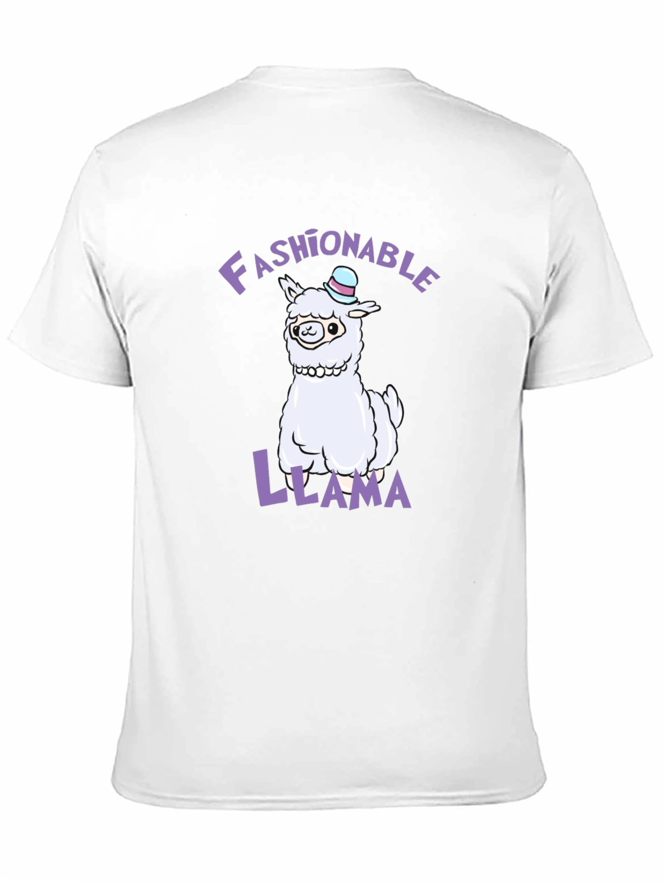 Fashionable Llama Graphic Tee - Unisex