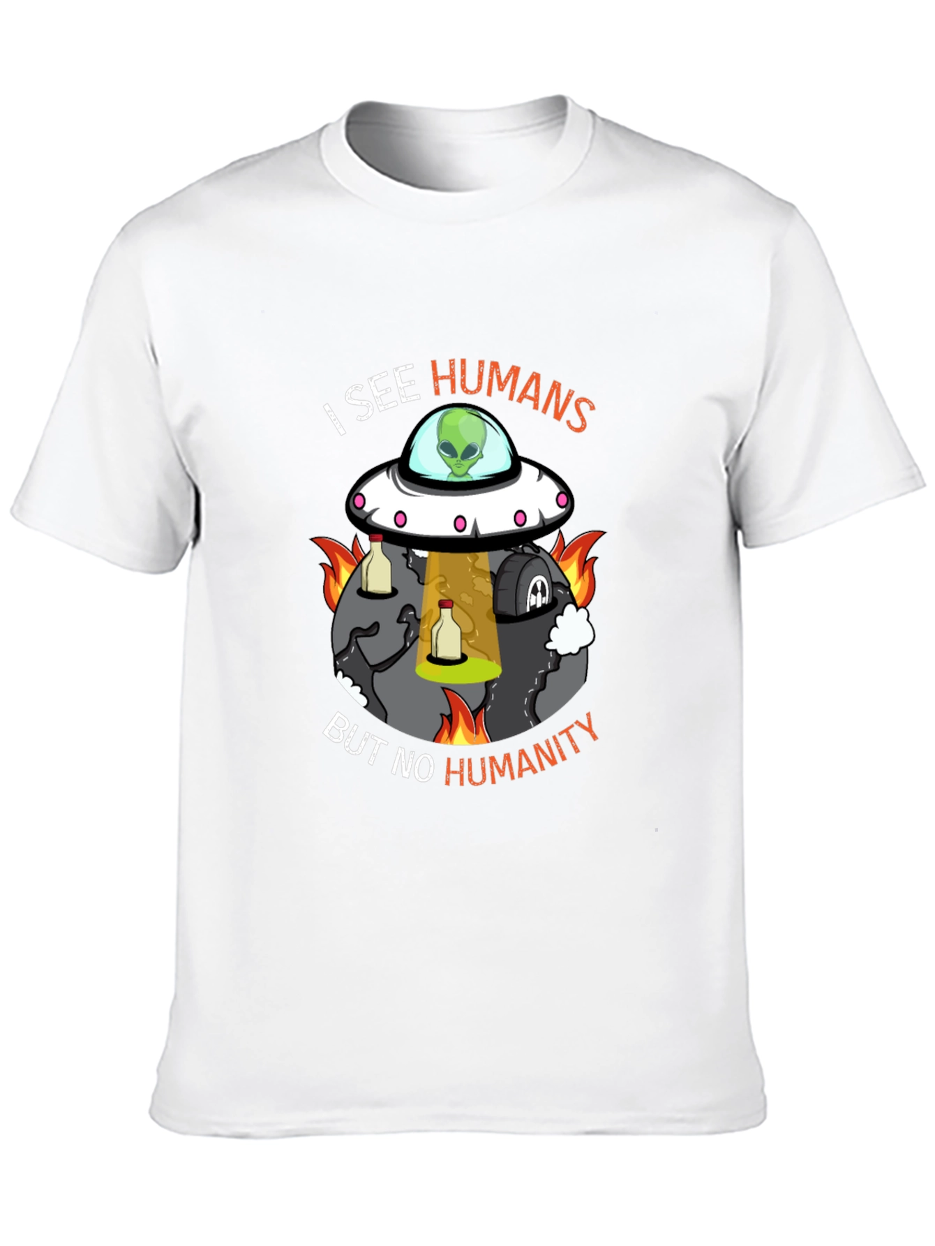 I See Humans But No Humanity Graphic Tee