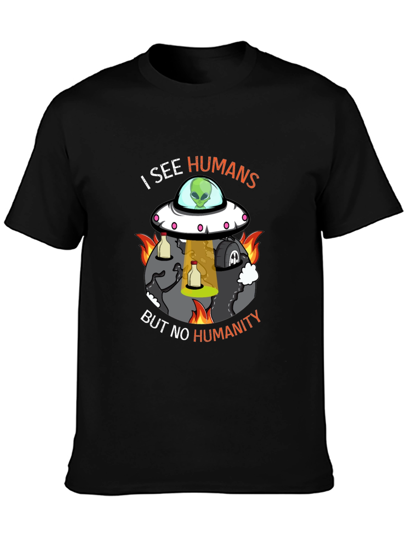 I See Humans But No Humanity Graphic Tee