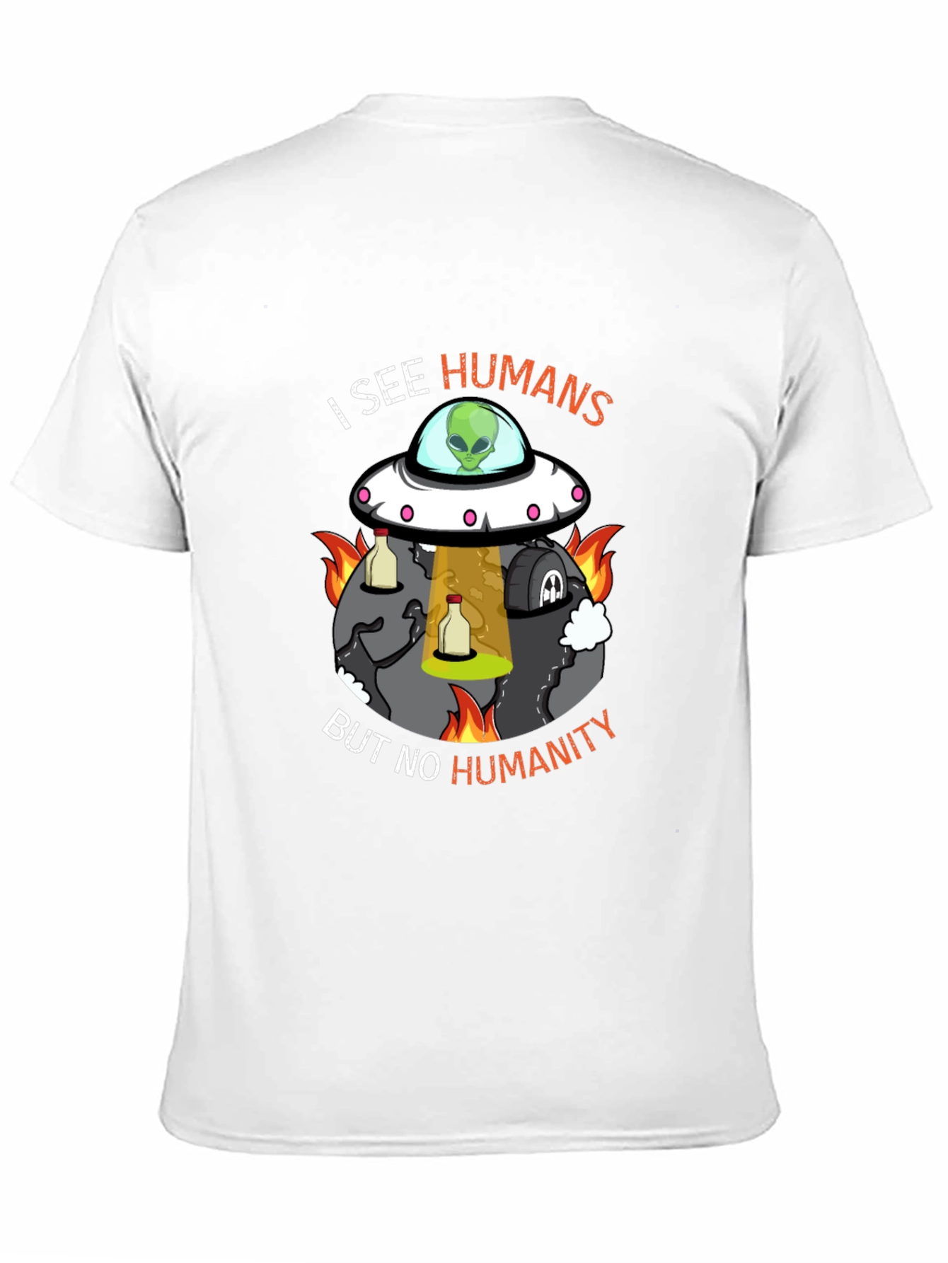 I See Humans But No Humanity Graphic Tee