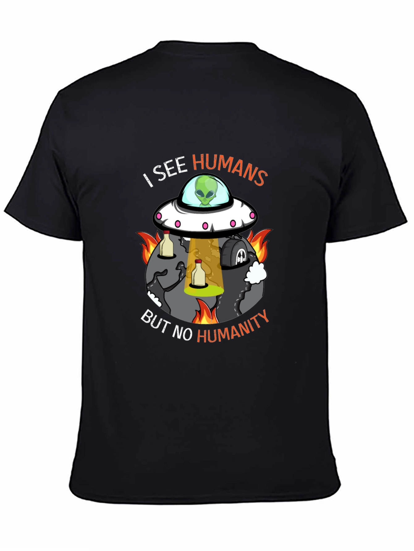 I See Humans But No Humanity Graphic Tee