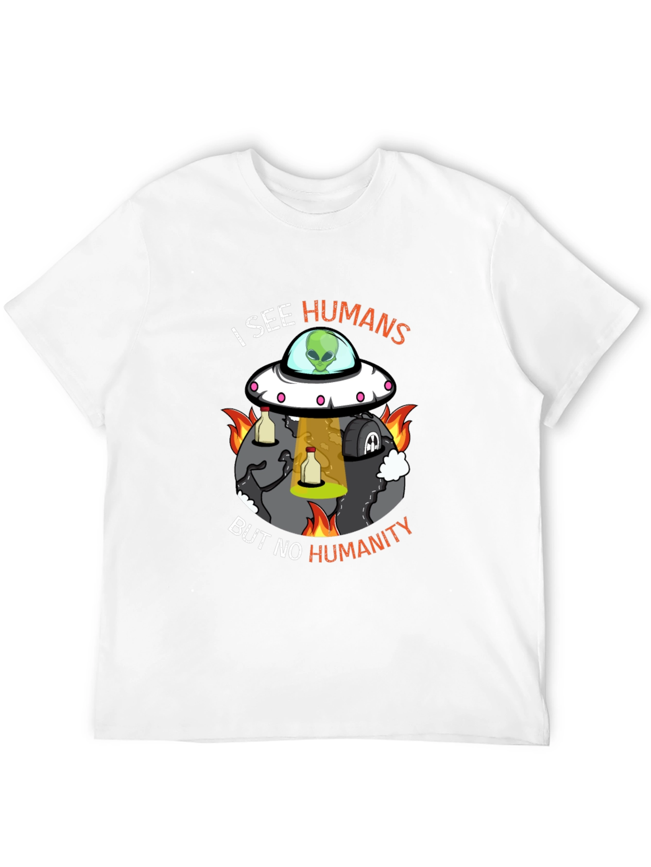 I See Humans But No Humanity Graphic Tee