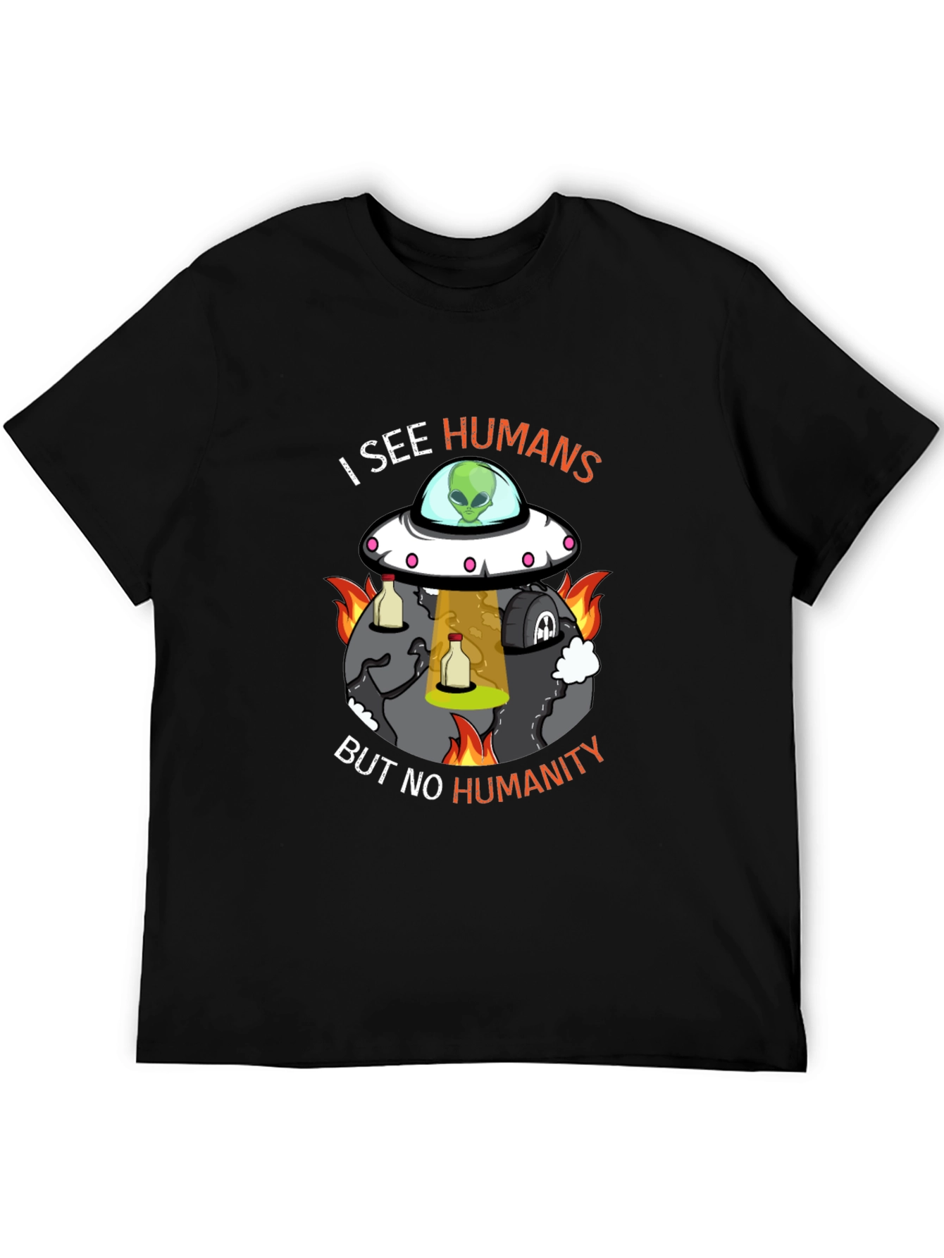 I See Humans But No Humanity Graphic Tee