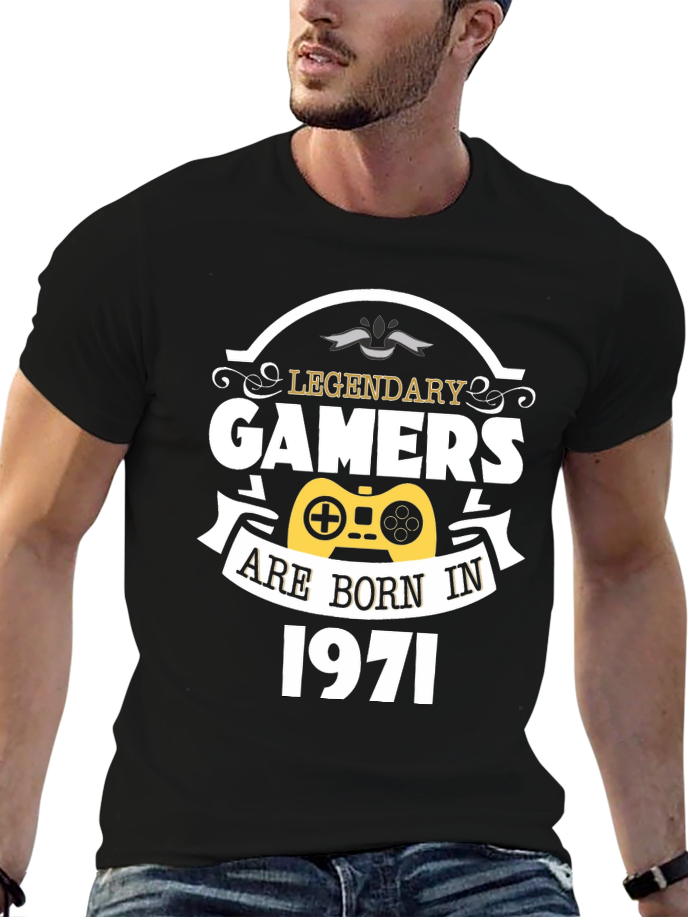 Legendary Gamers Born in 1971 Graphic T-Shirt
