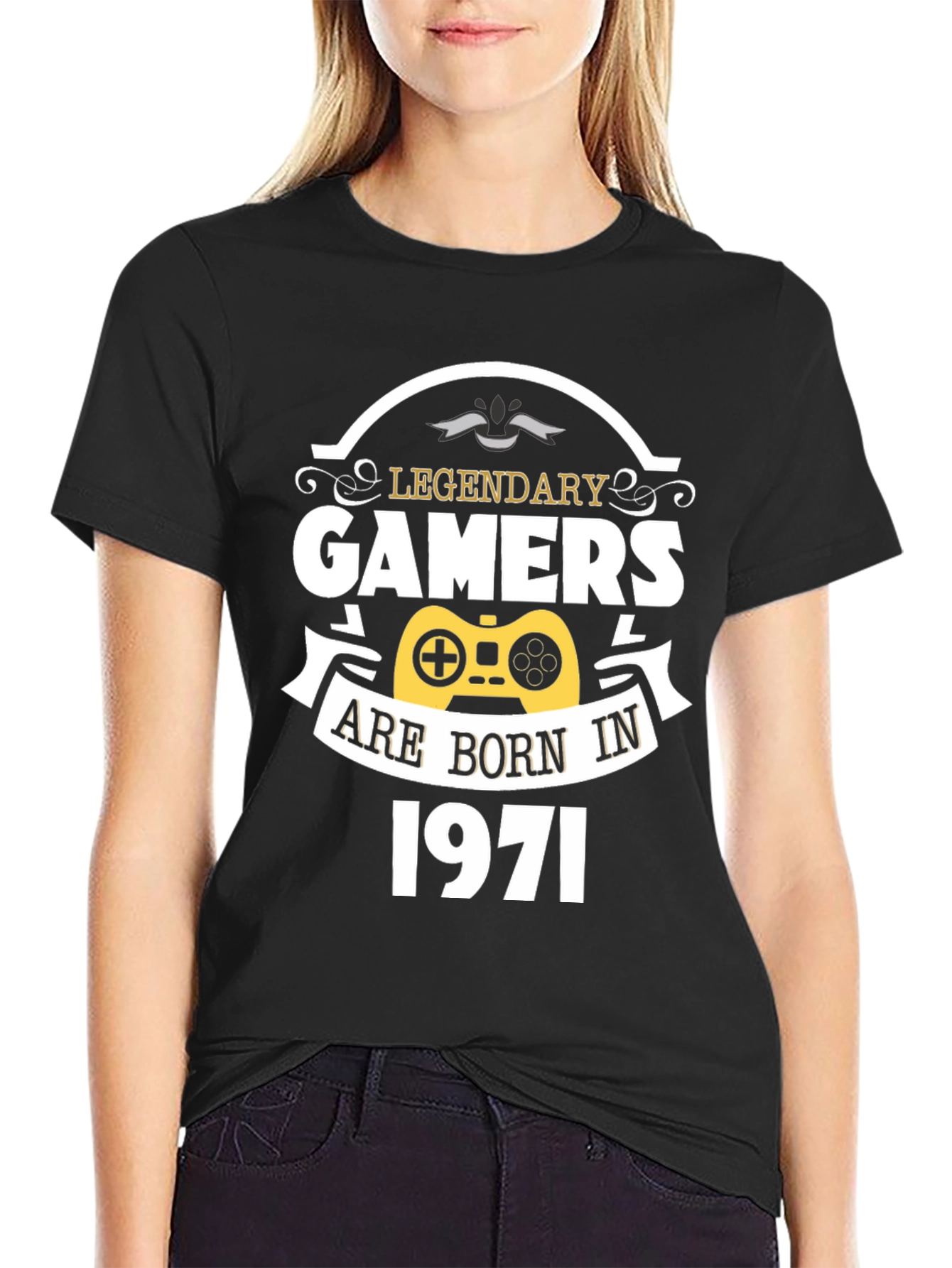 Legendary Gamers Born in 1971 Graphic T-Shirt