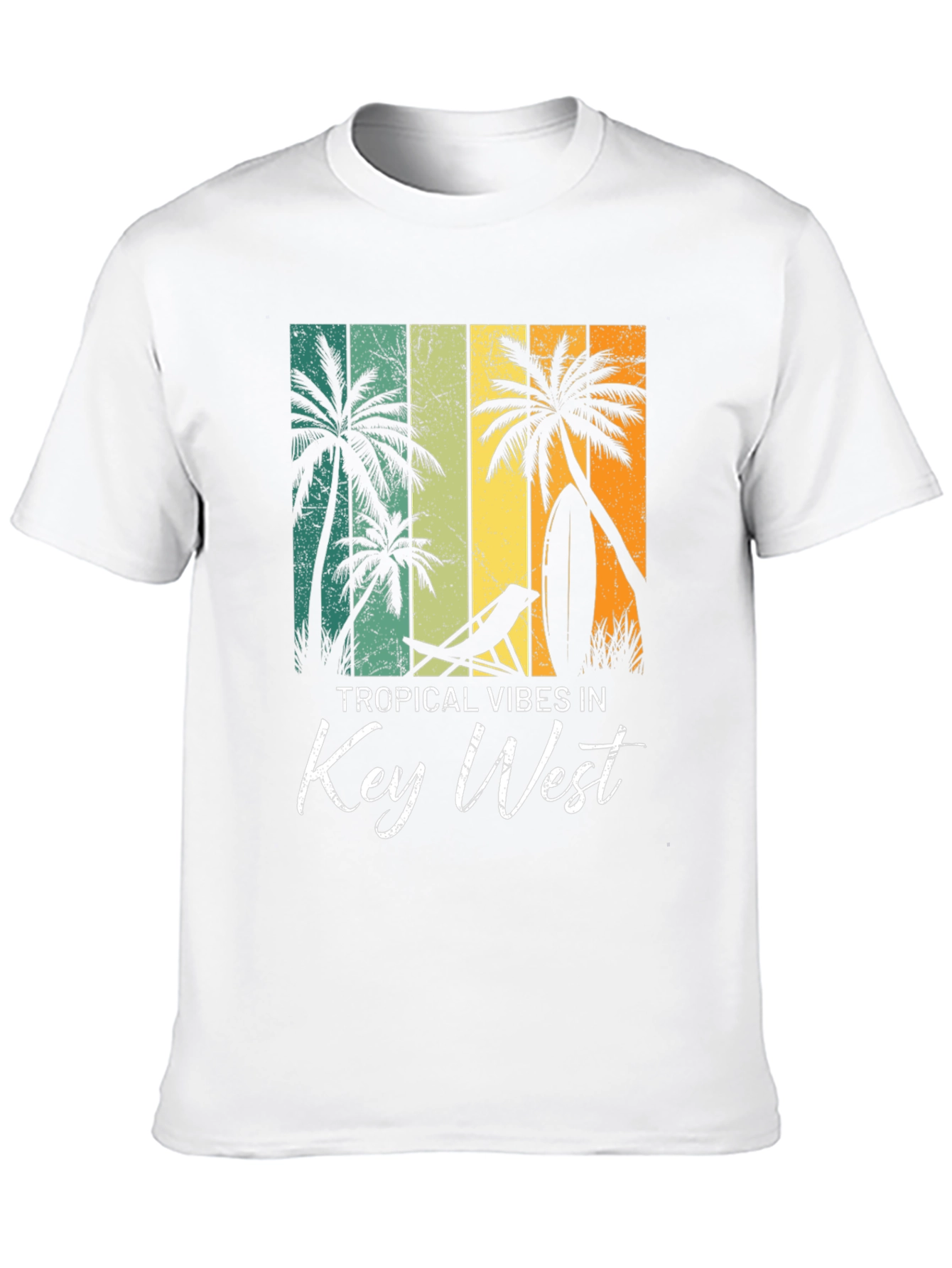 Tropical Vibes in Key West T-Shirt