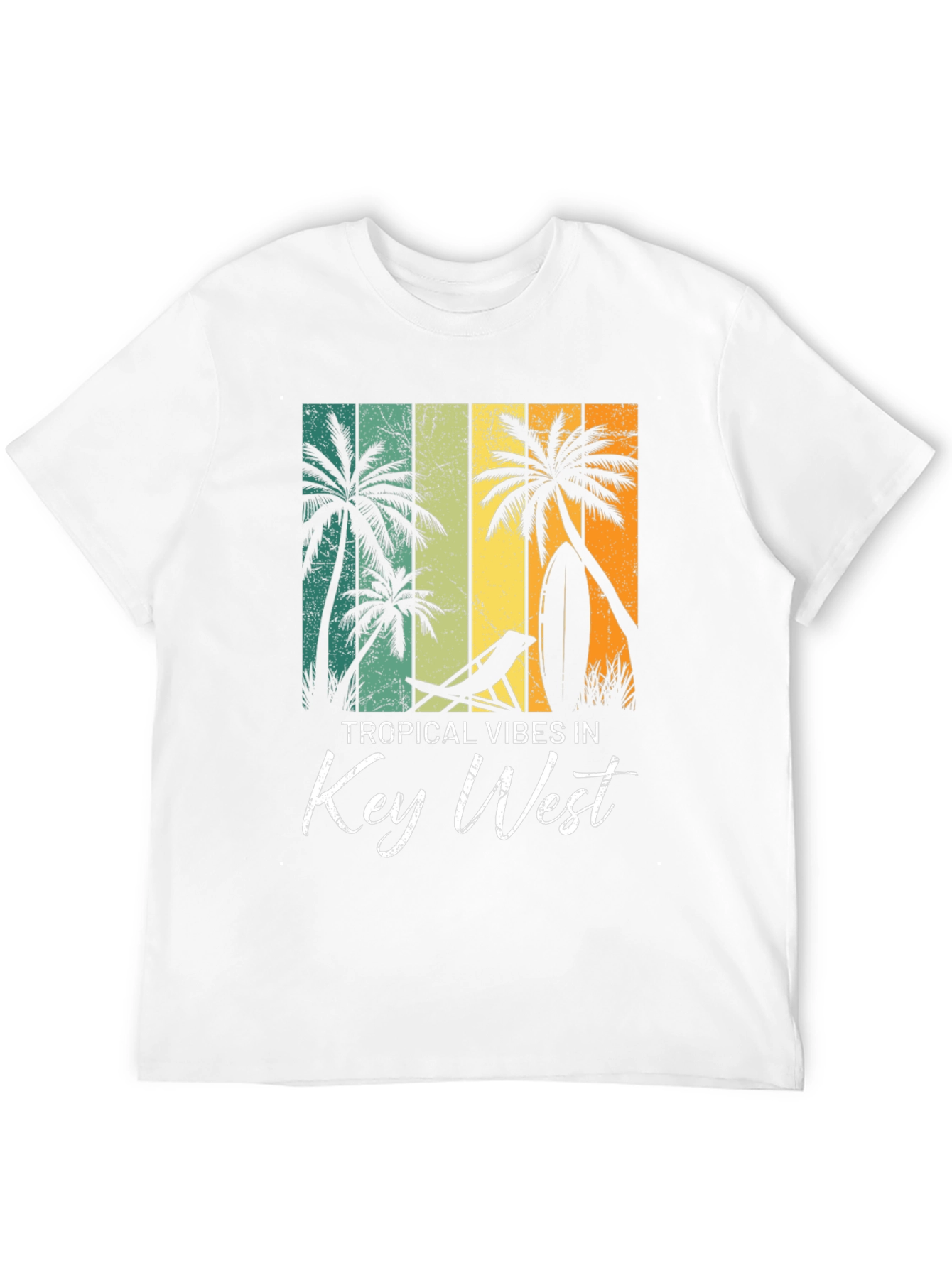 Tropical Vibes in Key West T-Shirt