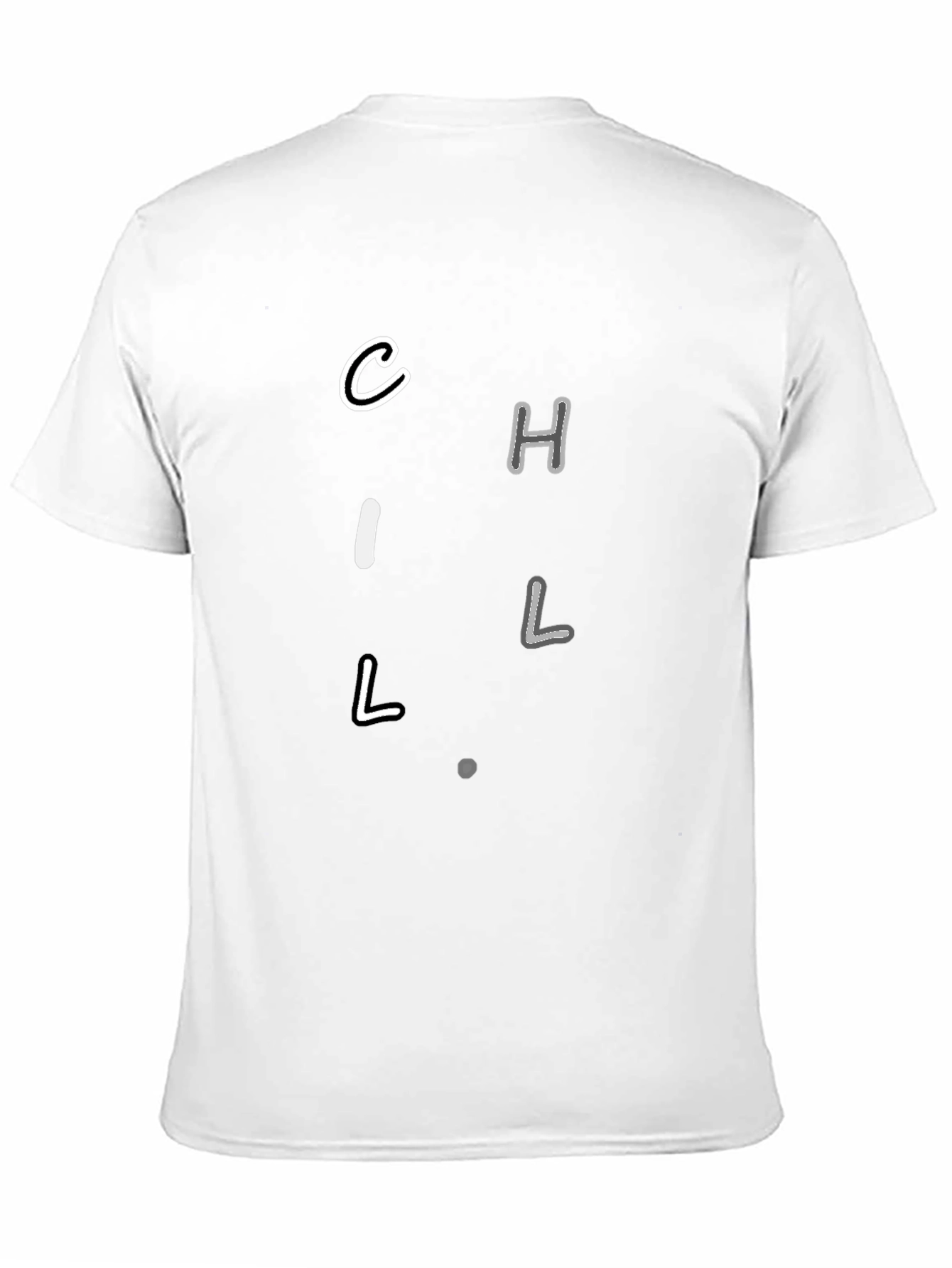Chill Black T-Shirt for Men