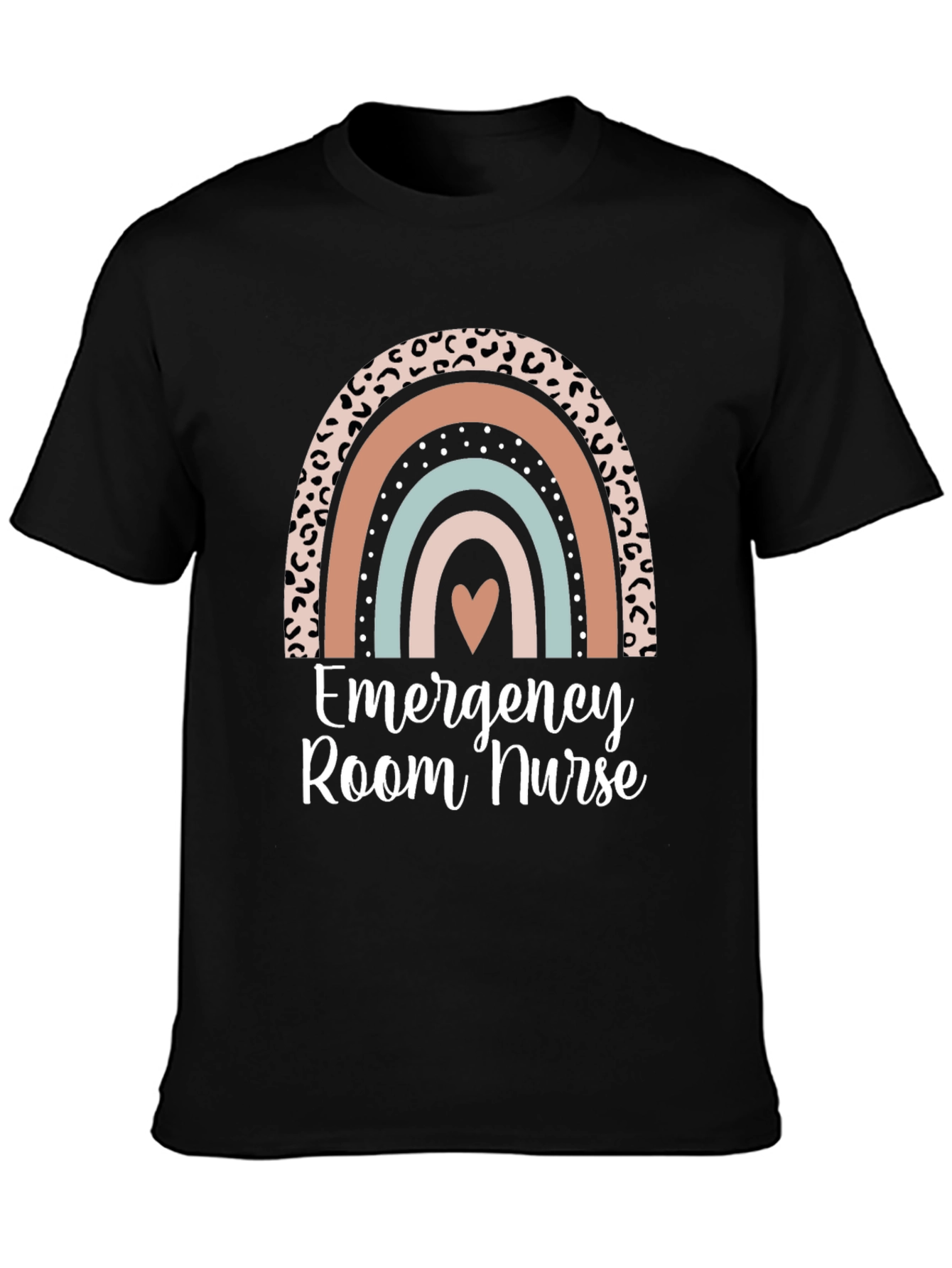 Emergency Room Nurse Rainbow T-Shirt