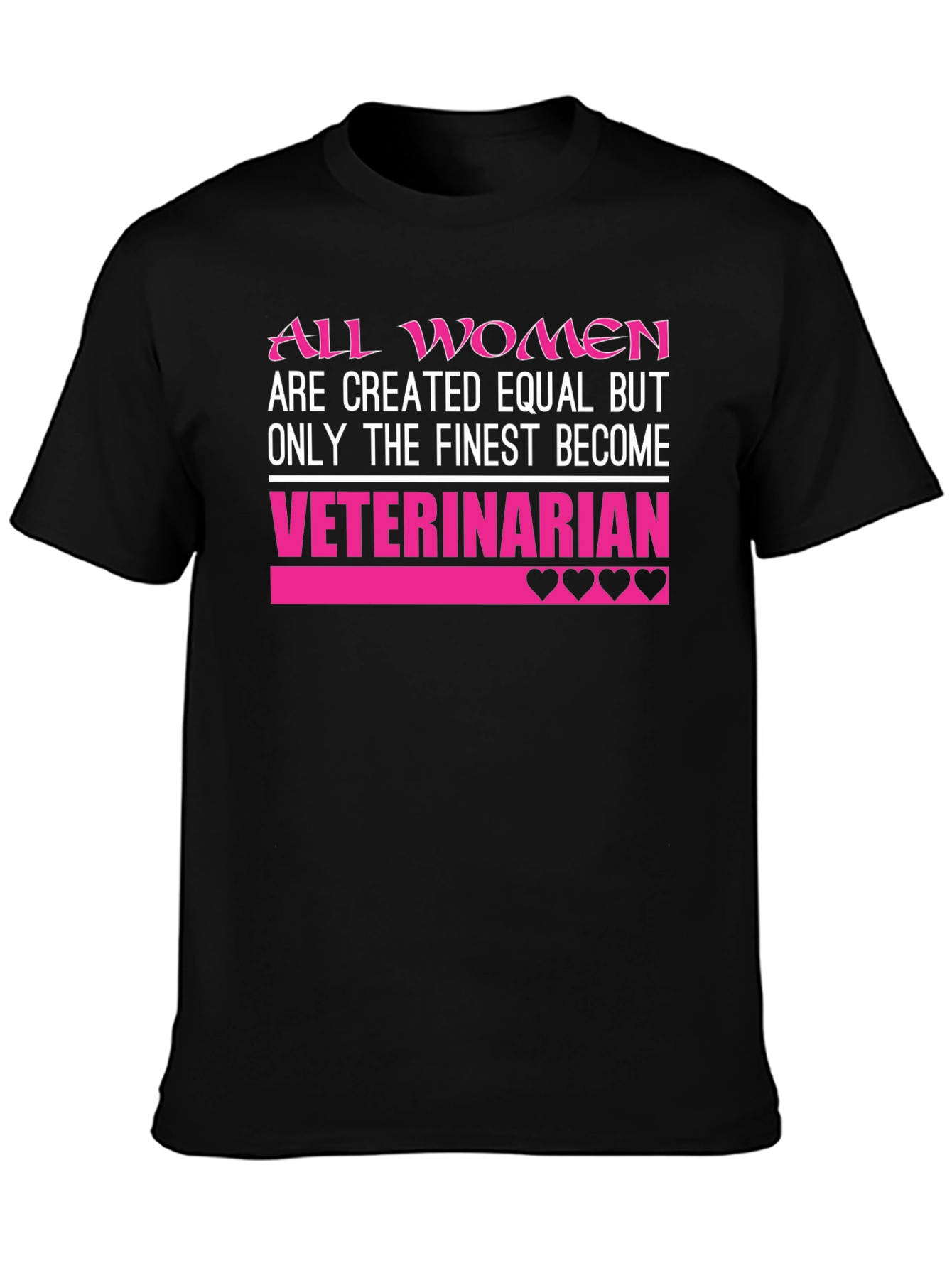Finest Veterinarian Womens T-Shirt