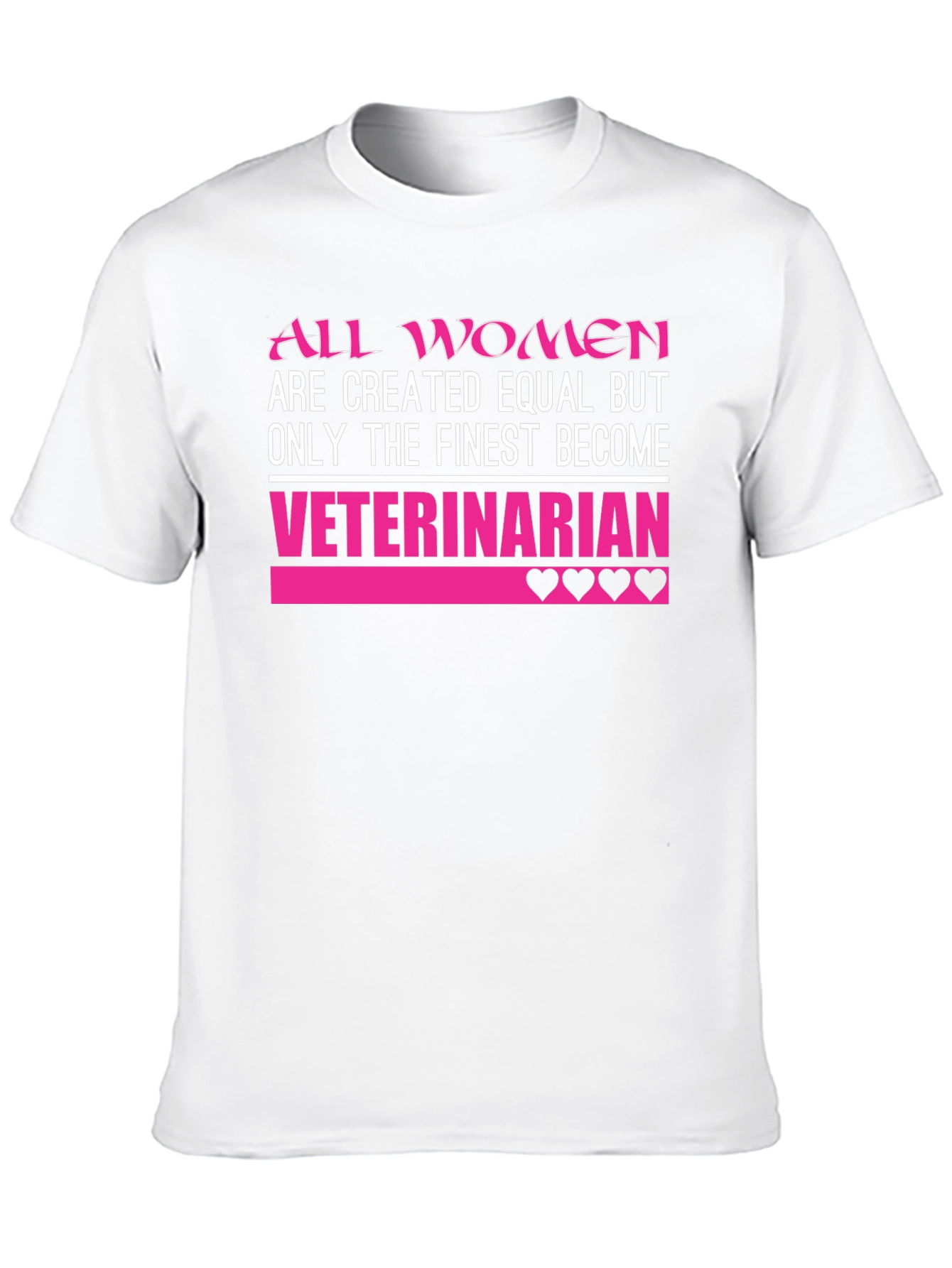 Finest Veterinarian Womens T-Shirt